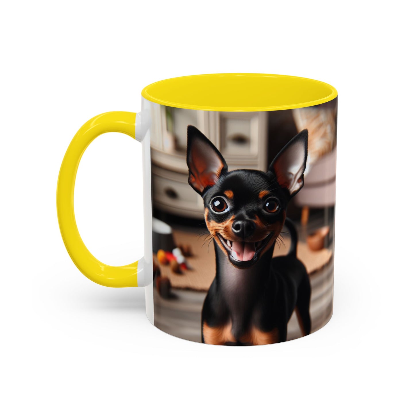 English Toy Terrier Accent Coffee Mug - Perfect Gift for Dog Lovers