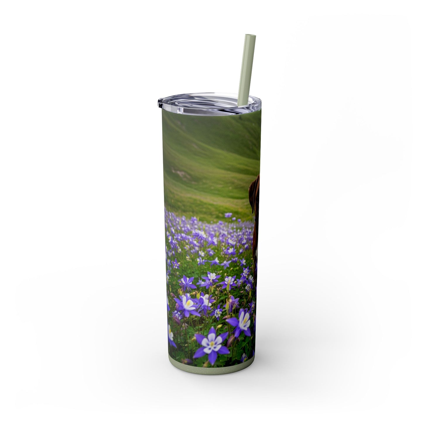 Boxer Tumbler with Straw, 20oz
