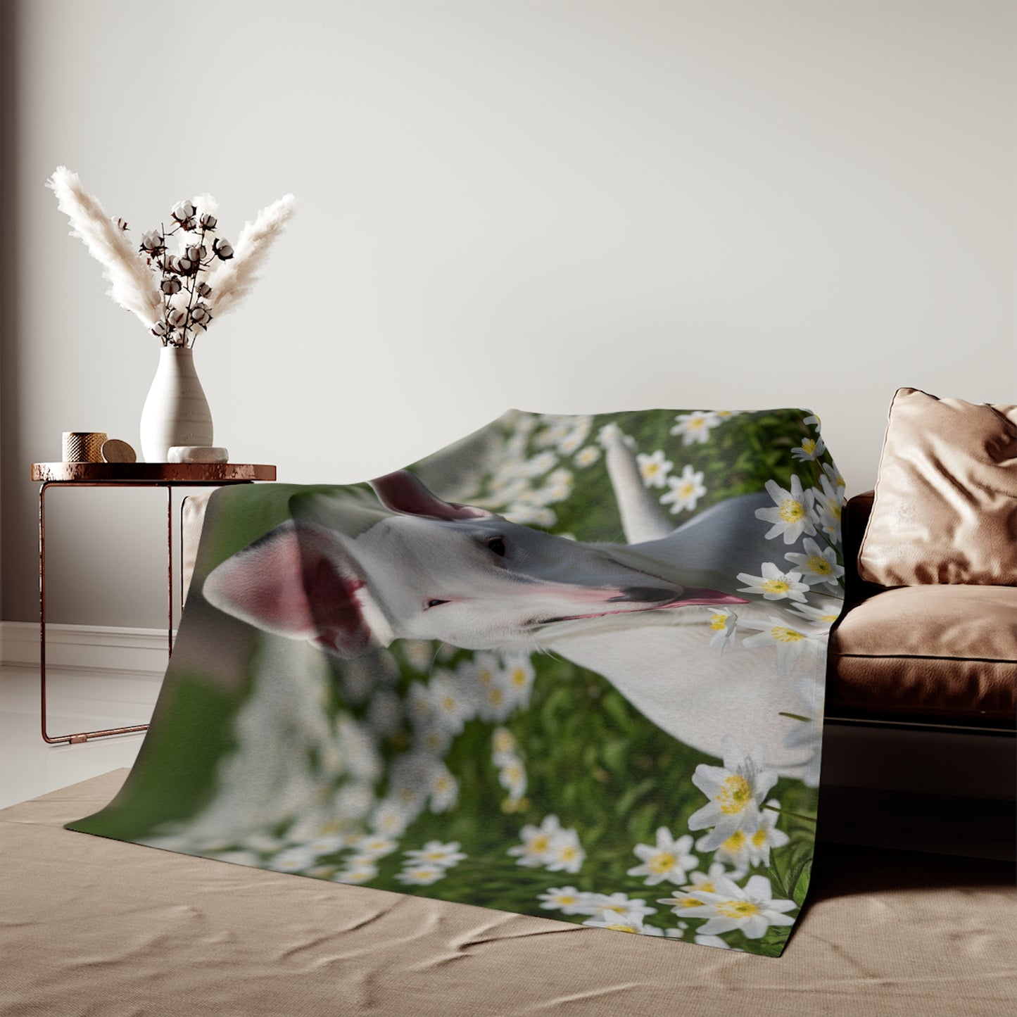 Bull Terrier Sweatshirt Blanket