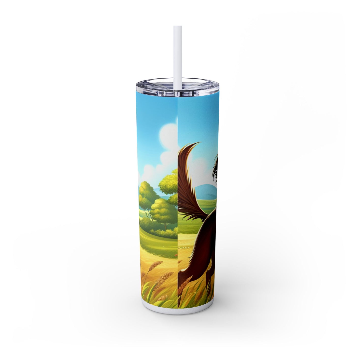 Field Spaniel Tumbler with Straw, 20oz