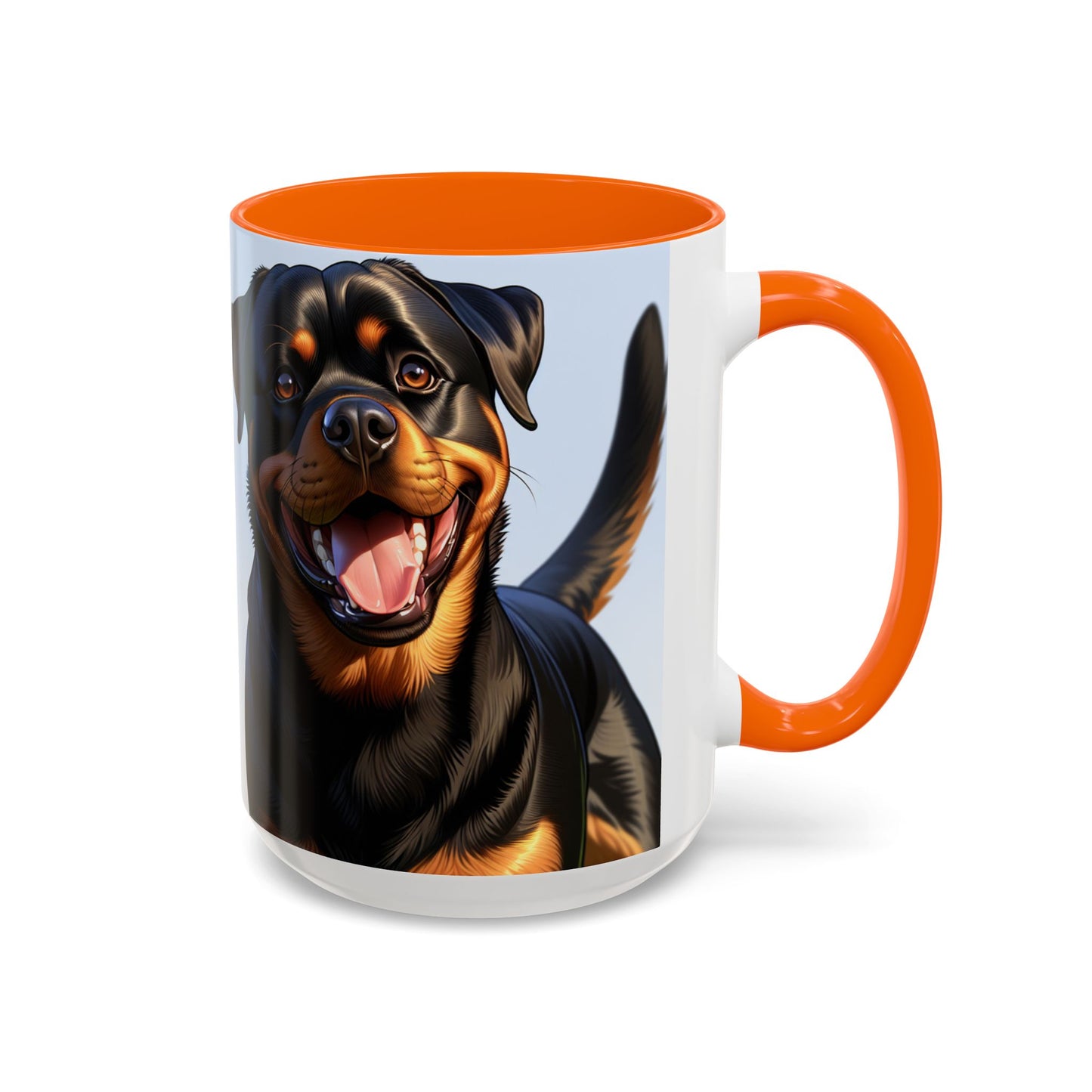 Rottweiler Accent Coffee Mug - Perfect Gift for Dog Lovers