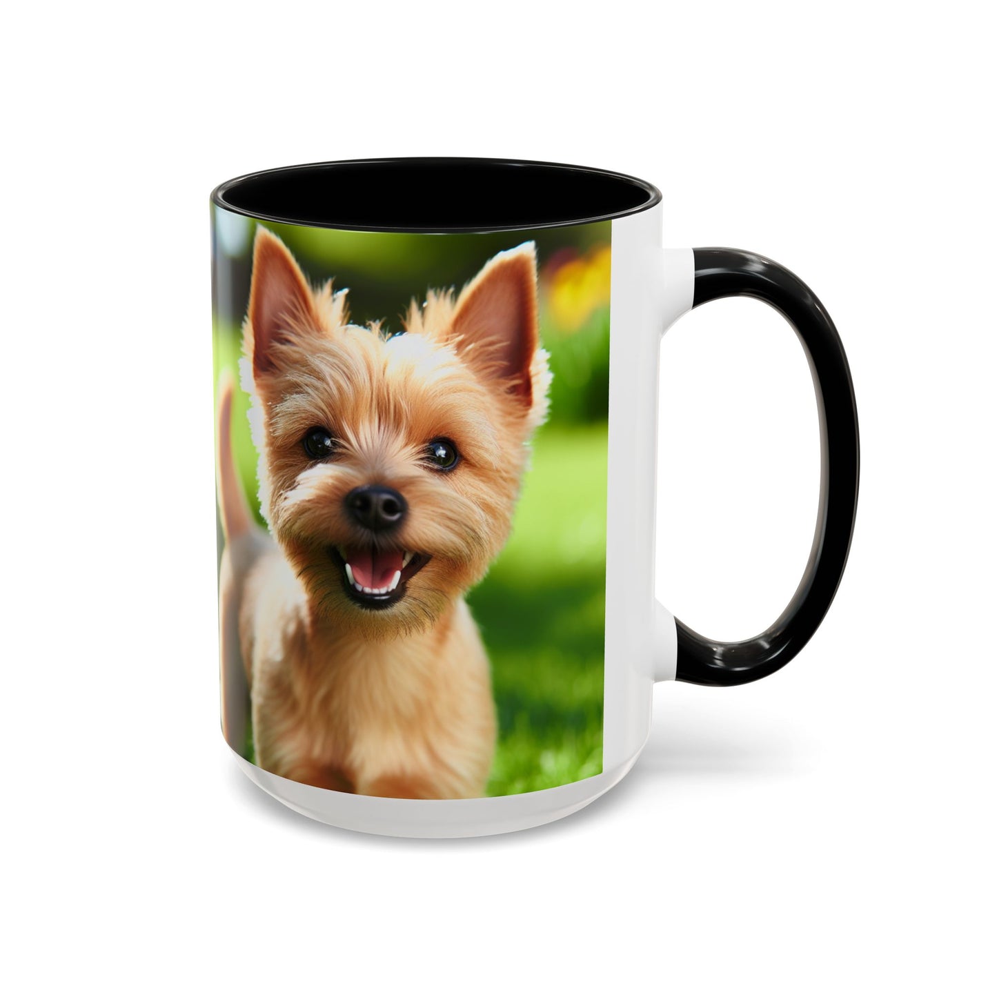 Norwich Terrier Accent Coffee Mug - Perfect Gift for Dog Lovers