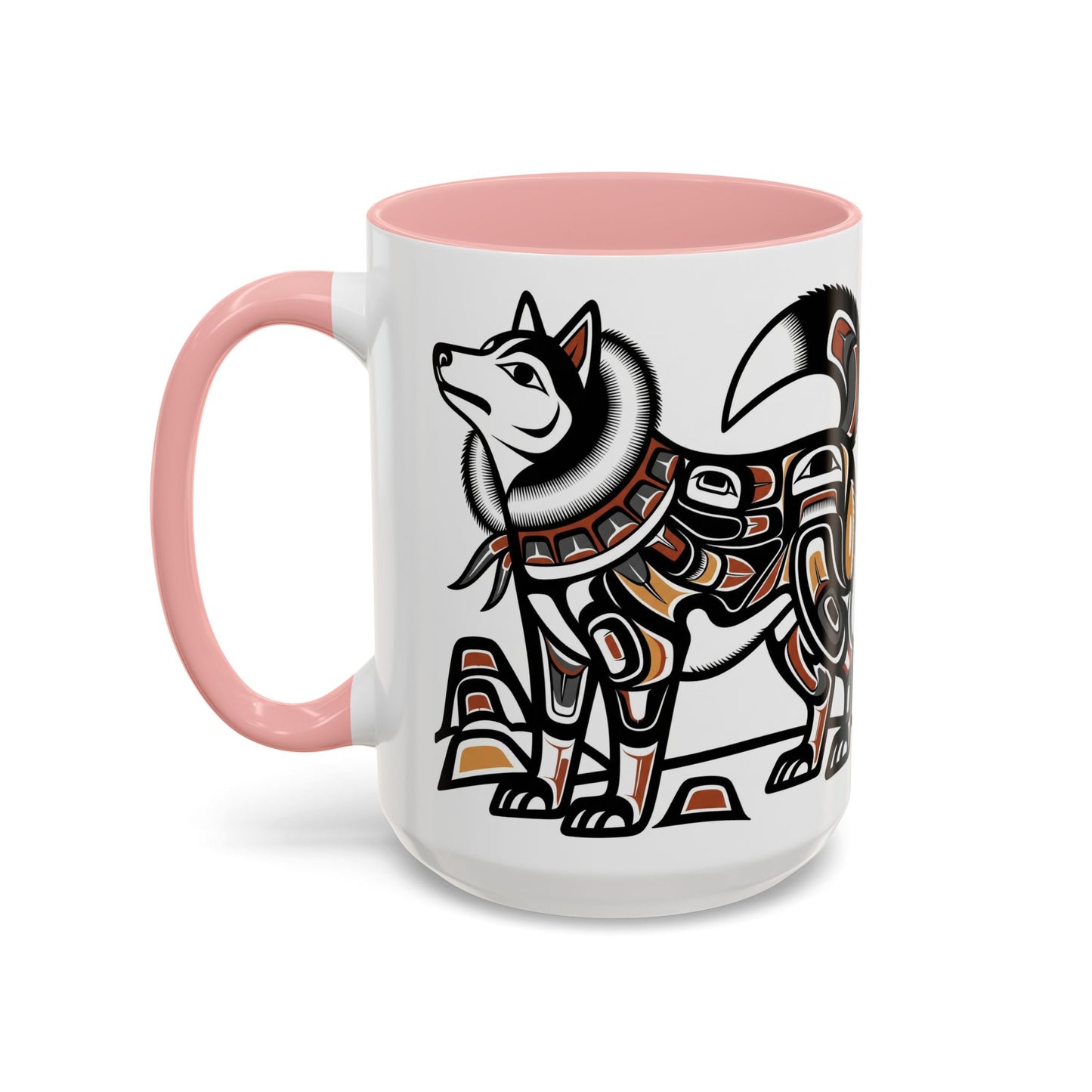 Siberian Husky Accent Coffee Mug - Perfect Gift for Dog Lovers