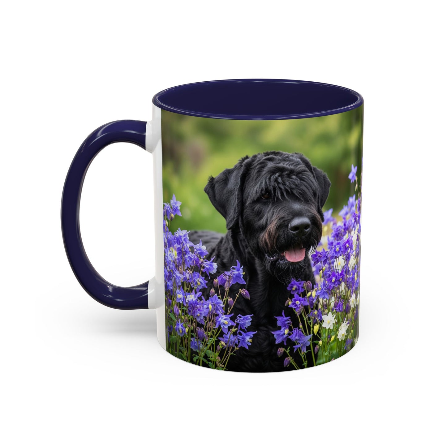 Black Russian Terrier Accent Coffee Mug - Perfect Gift for Dog Lovers