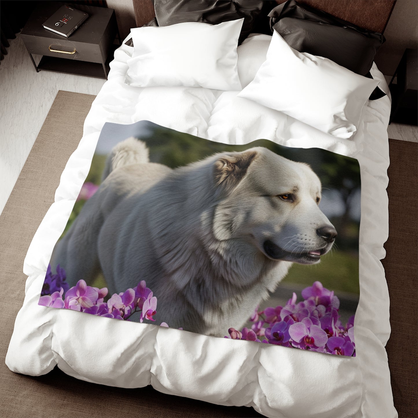 Caucasian Shepherd Dog Sweatshirt Blanket