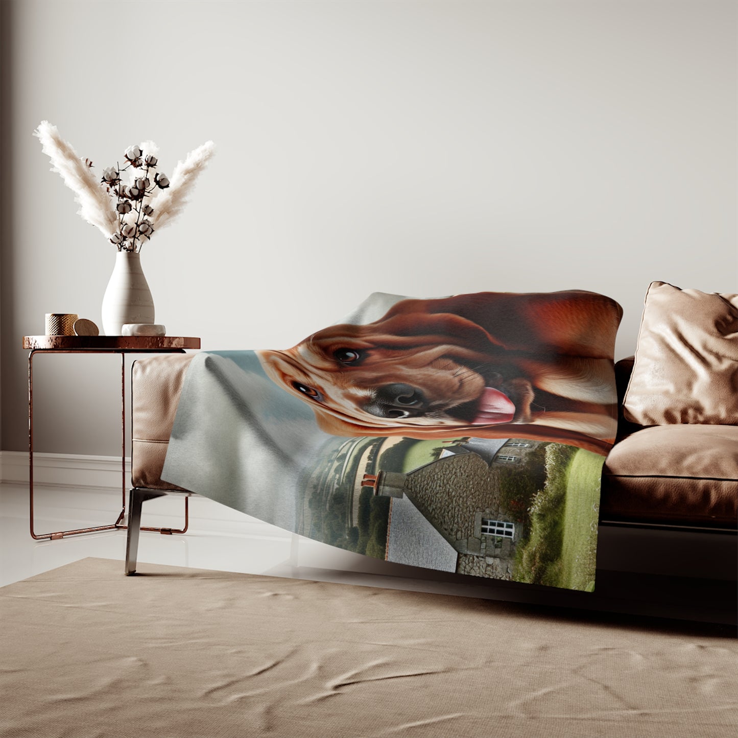 Basset Fauve de Bretagne Sweatshirt Blanket