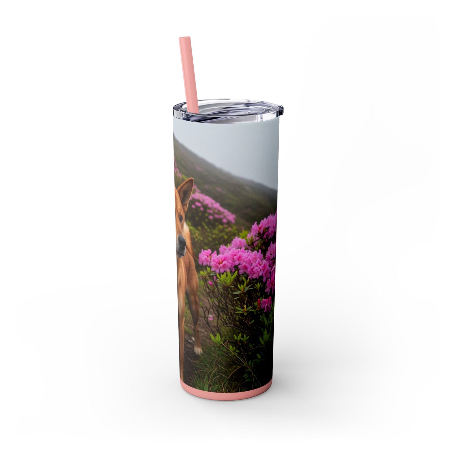 Taiwan Dog Tumbler with Straw, 20oz