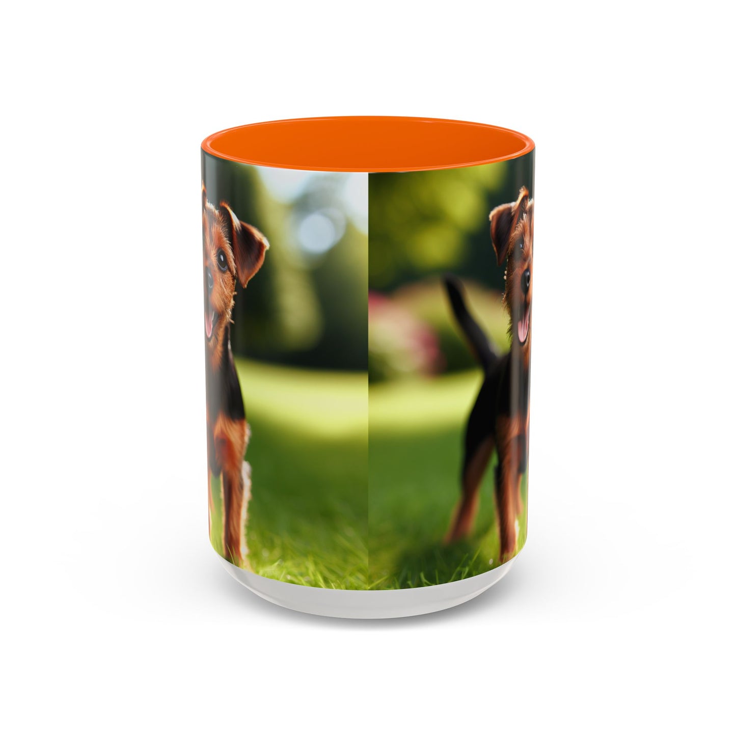 Deutscher Jagdterrier Accent Coffee Mug - Perfect Gift for Dog Lovers