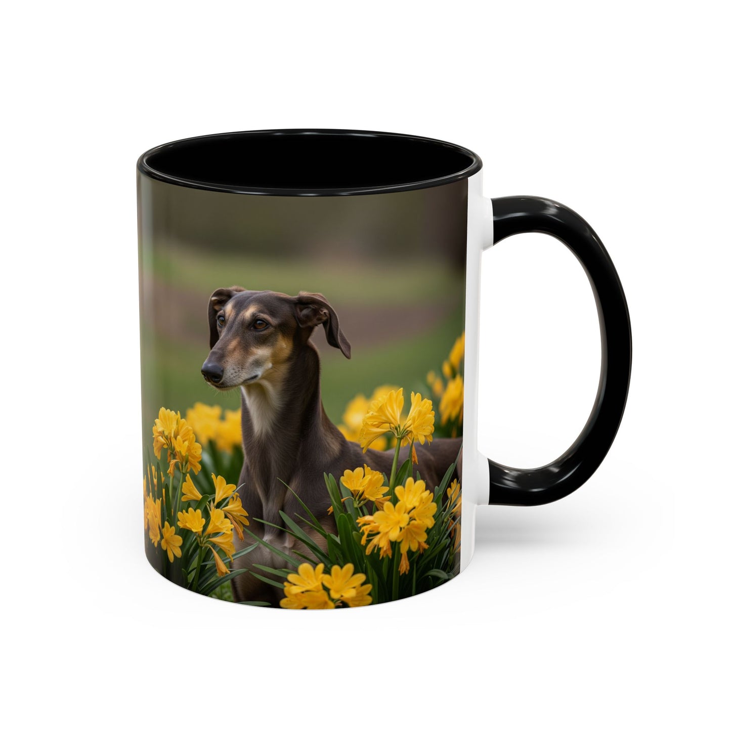 Sloughi Accent Coffee Mug - Perfect Gift for Dog Lovers