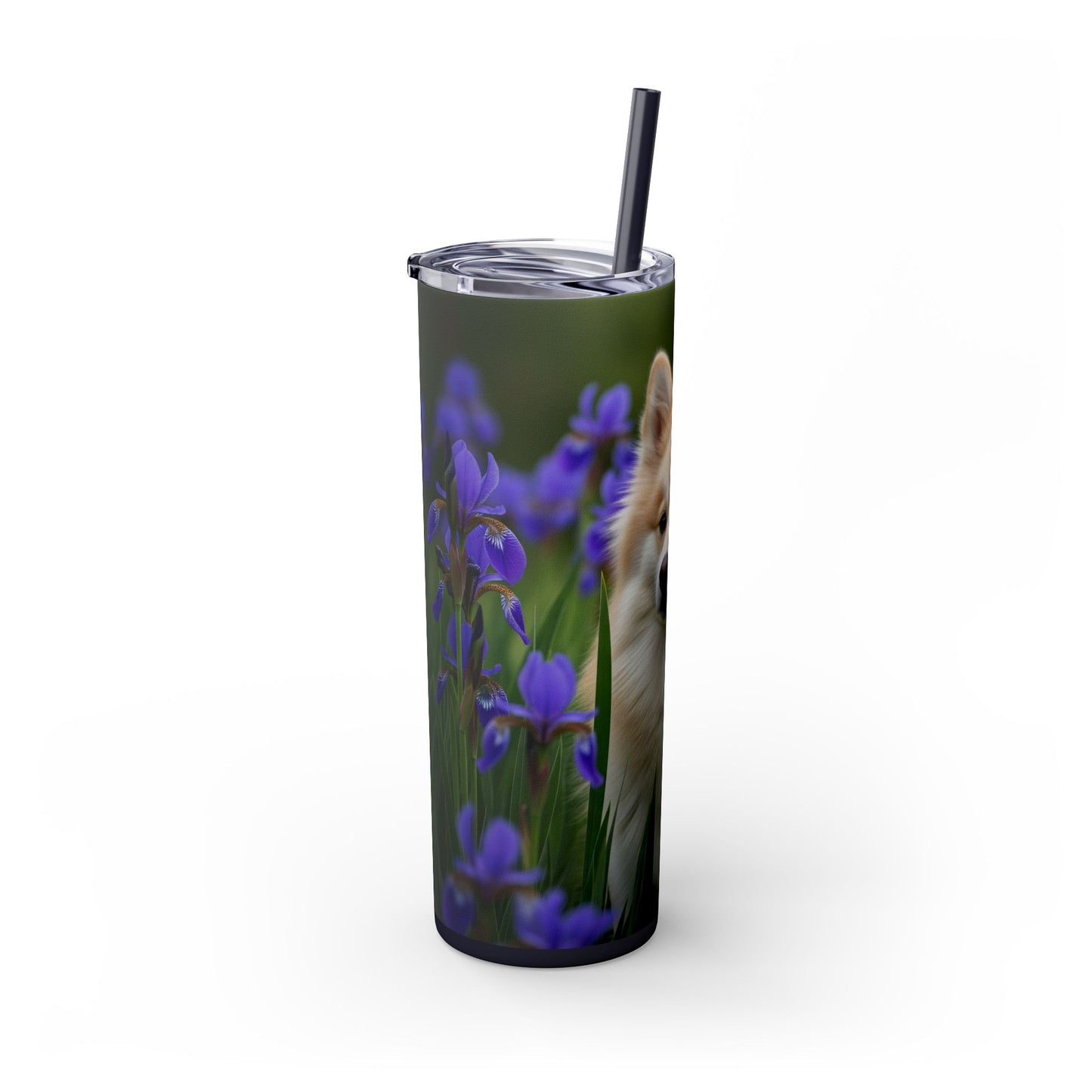 Pomsky Tumbler with Straw, 20oz