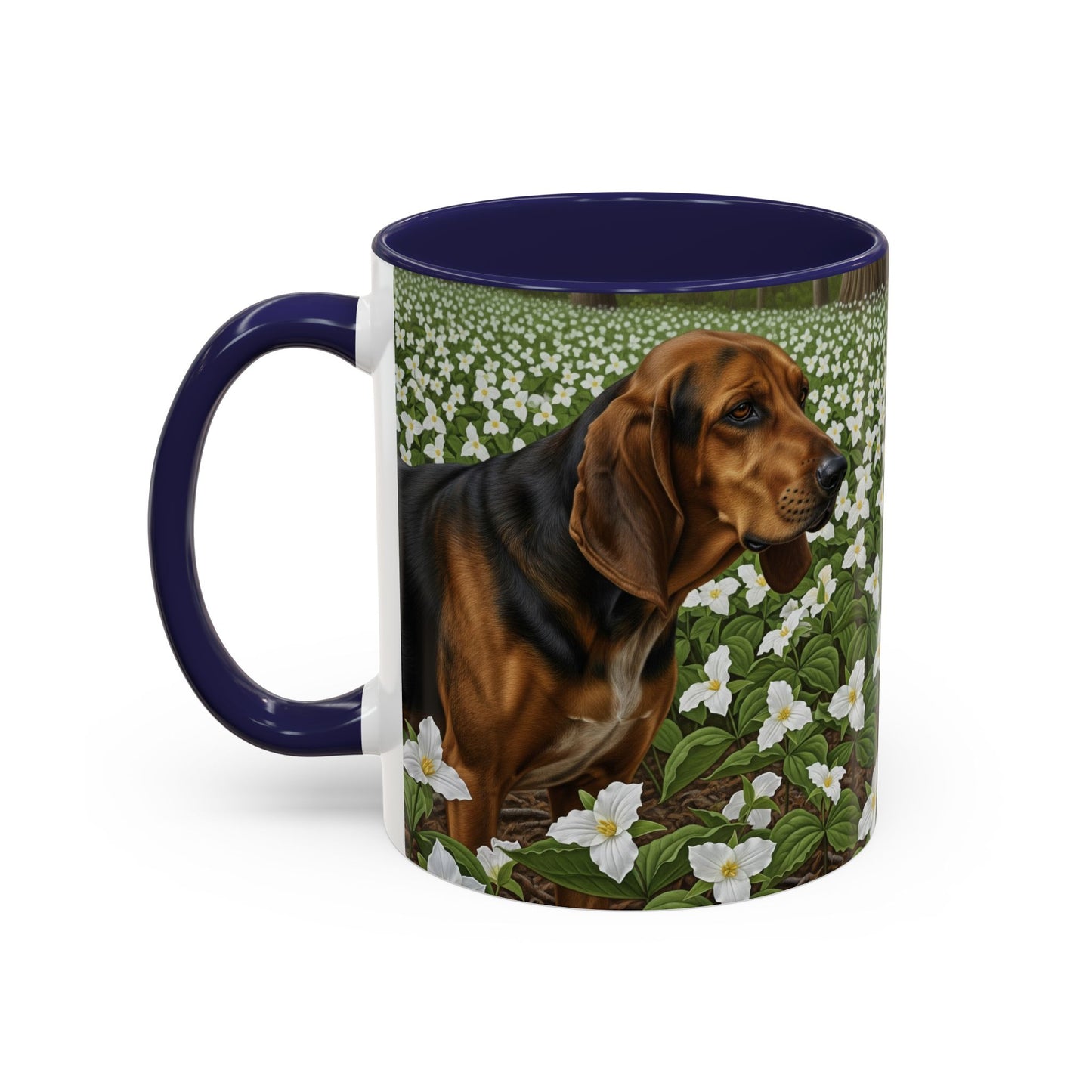 Treeing Walker Coonhound Accent Coffee Mug - Perfect Gift for Dog Lovers