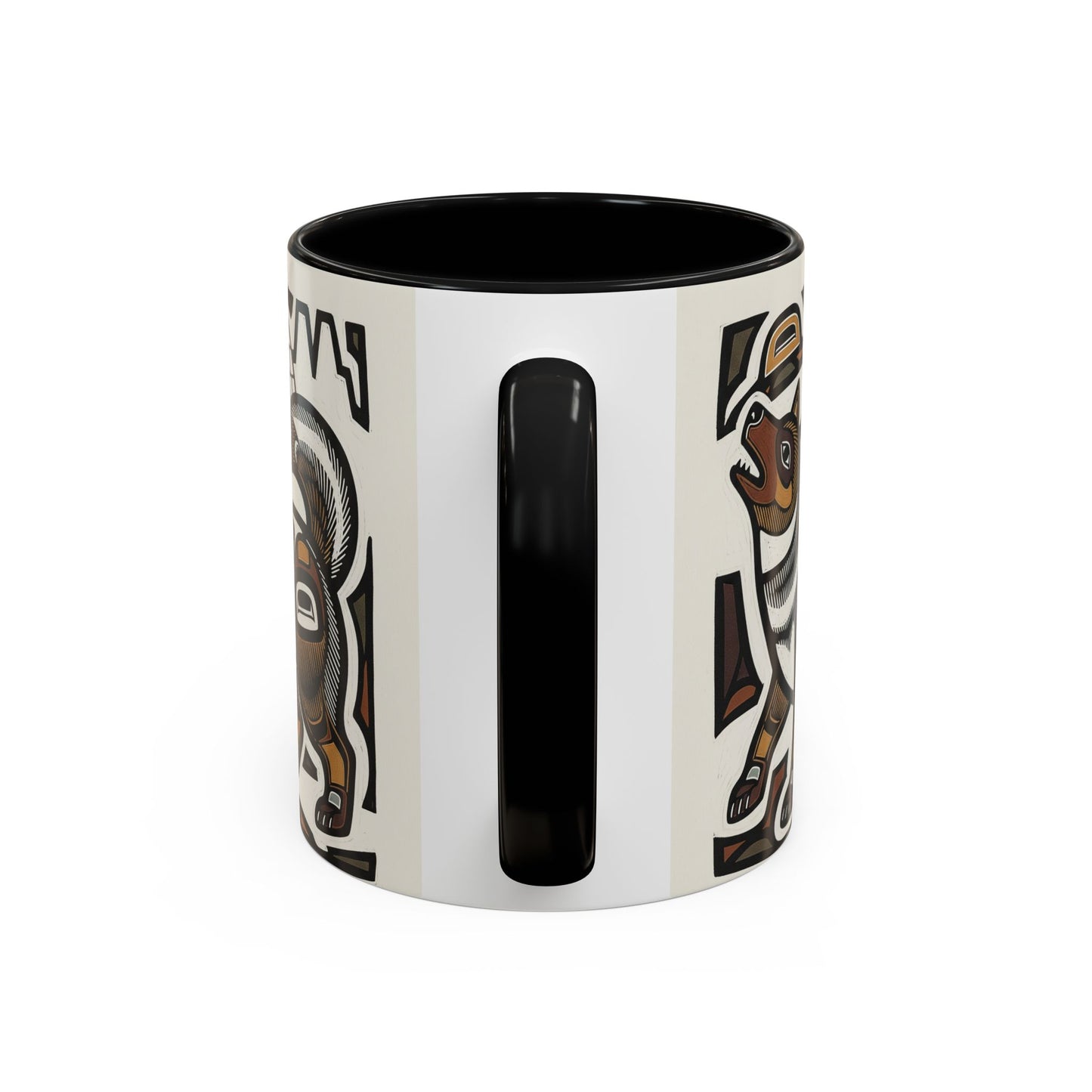 Canadian Eskimo Dog Accent Coffee Mug - Perfect Gift for Dog Lovers