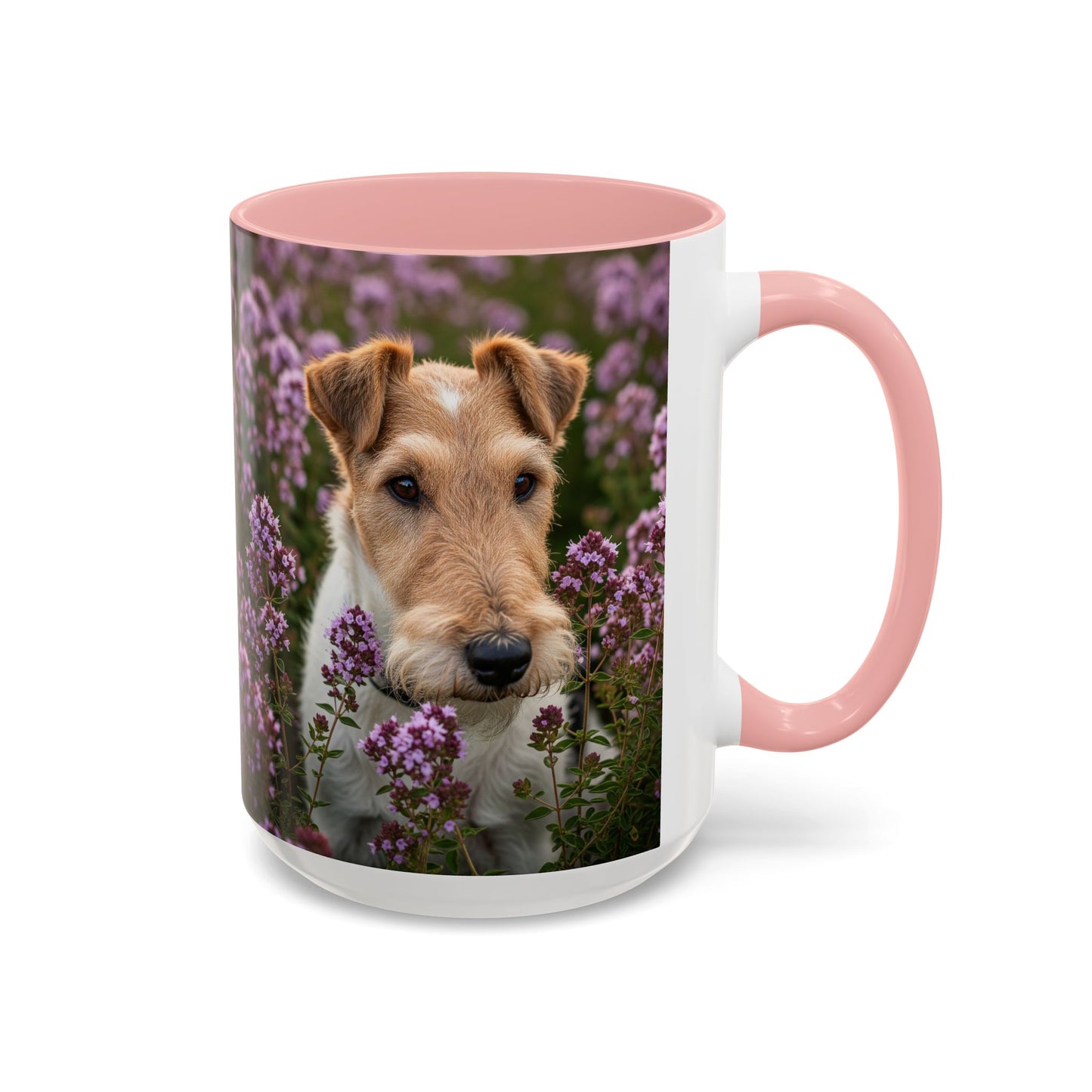 Fox Terrier Accent Coffee Mug - Perfect Gift for Dog Lovers