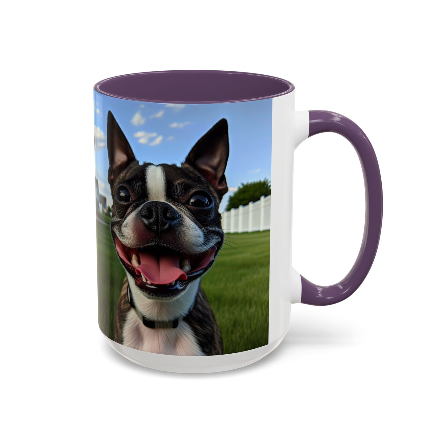 Boston Terrier Accent Coffee Mug - Perfect Gift for Dog Lovers