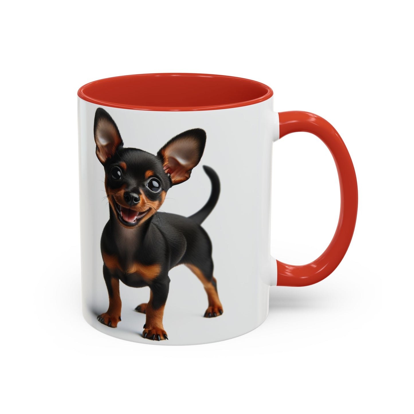 Miniature Pinscher Accent Coffee Mug - Perfect Gift for Dog Lovers