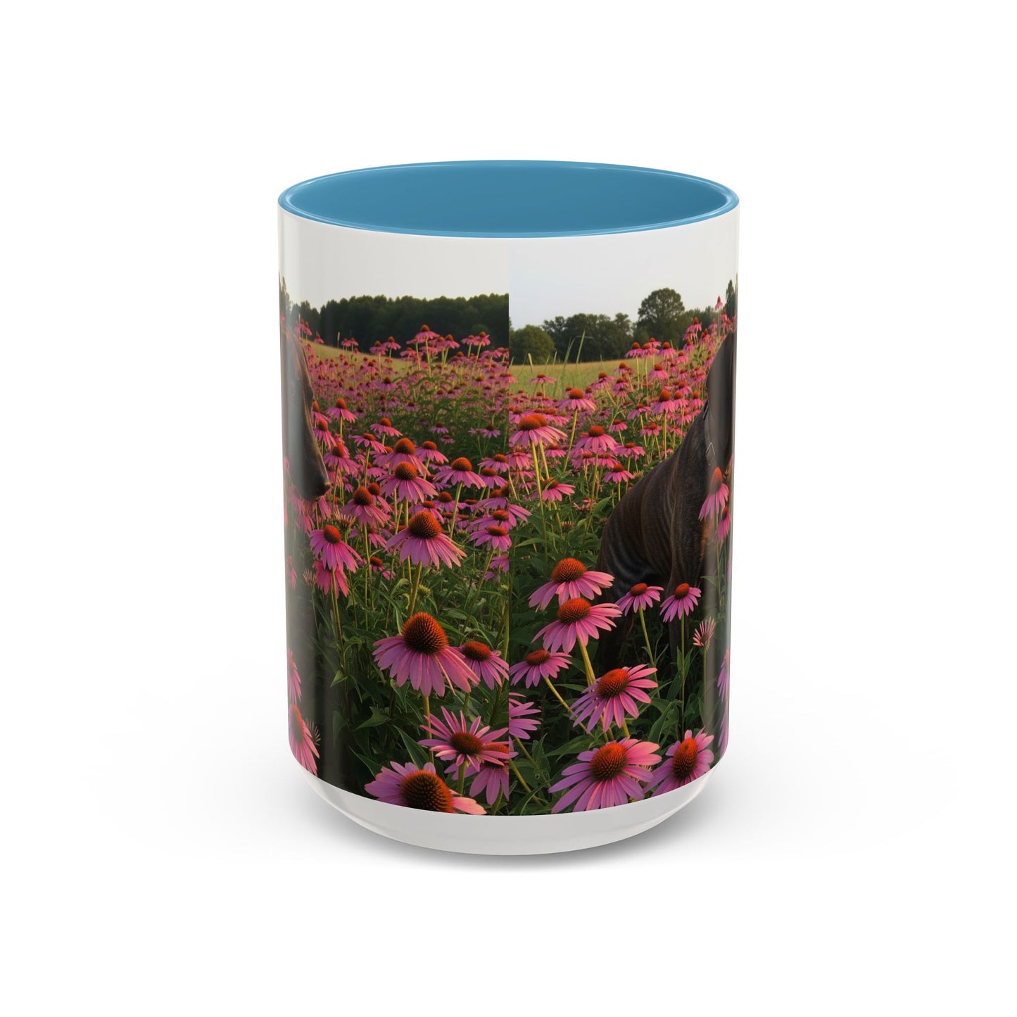 Treeing Tennessee Brindle Accent Coffee Mug - Perfect Gift for Dog Lovers