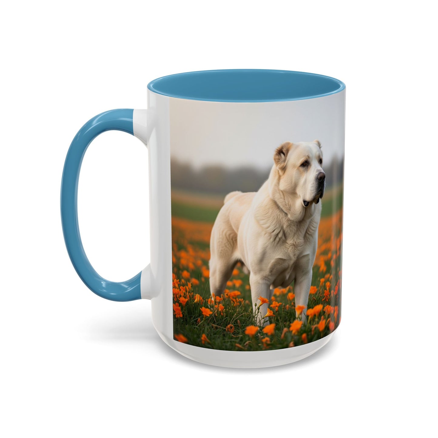 Central Asian Shepherd Dog Accent Coffee Mug - Perfect Gift for Dog Lovers