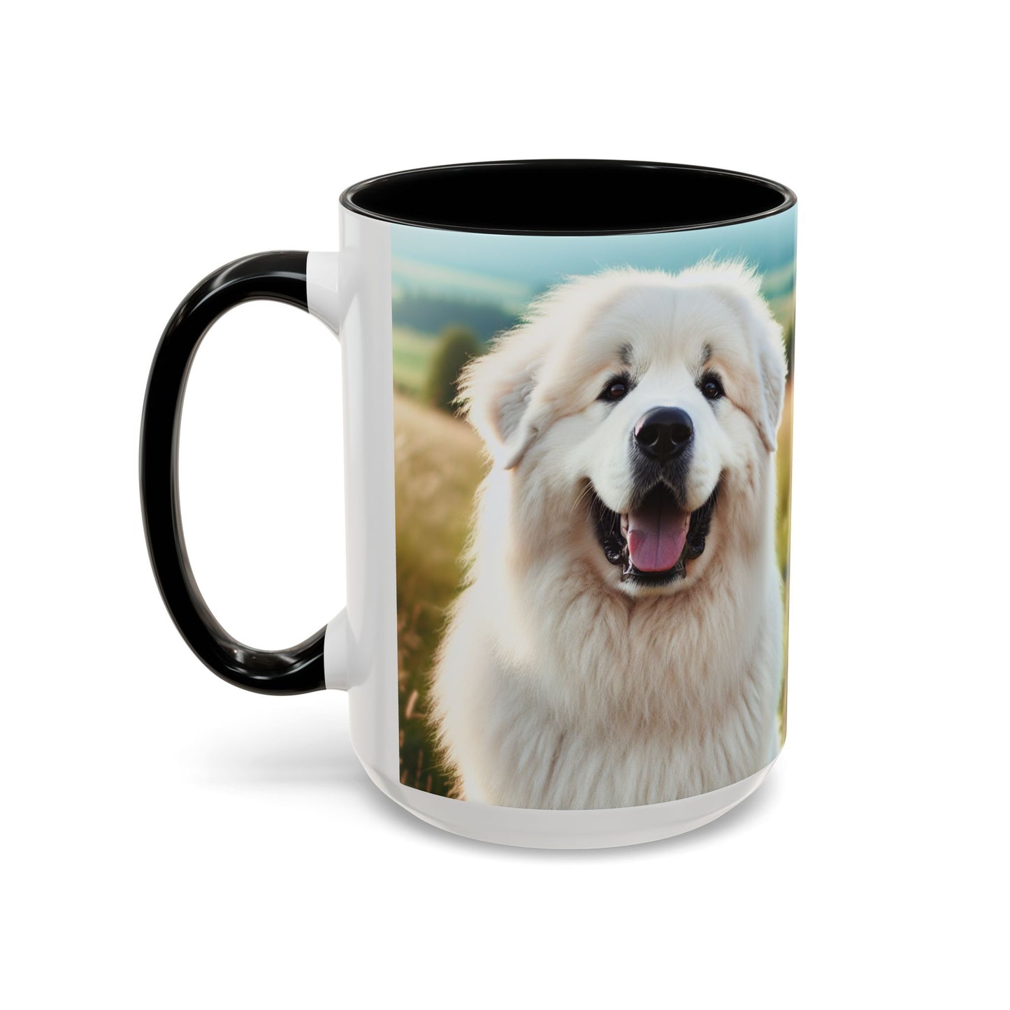 Great Pyrenees Accent Coffee Mug - Perfect Gift for Dog Lovers