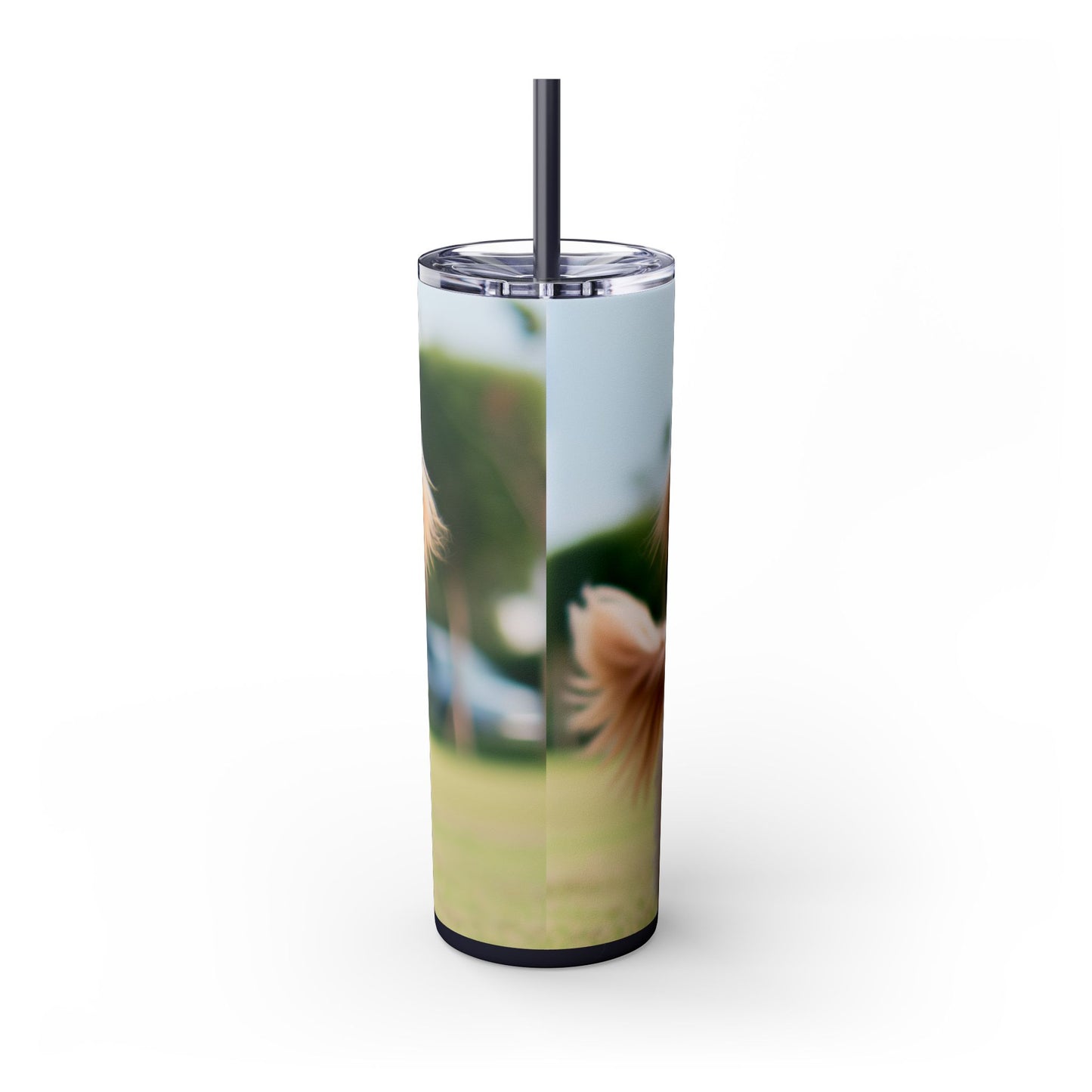 Pekapoo Tumbler with Straw, 20oz