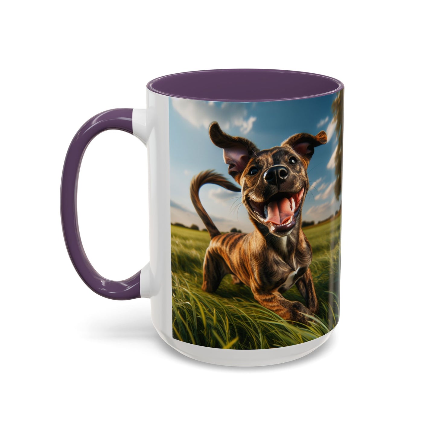 Treeing Tennessee Brindle Accent Coffee Mug - Perfect Gift for Dog Lovers