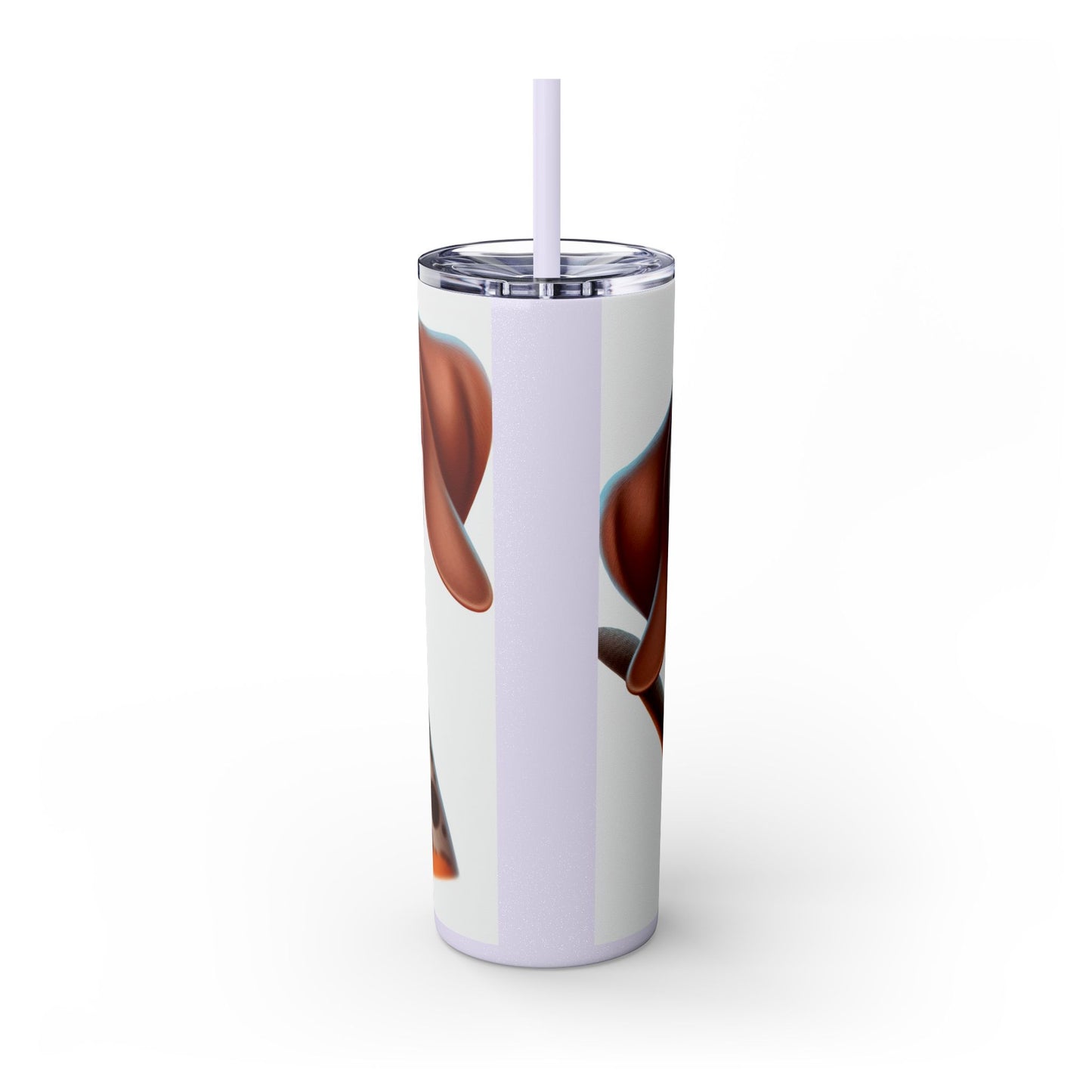 Braque du Bourbonnais Tumbler with Straw, 20oz