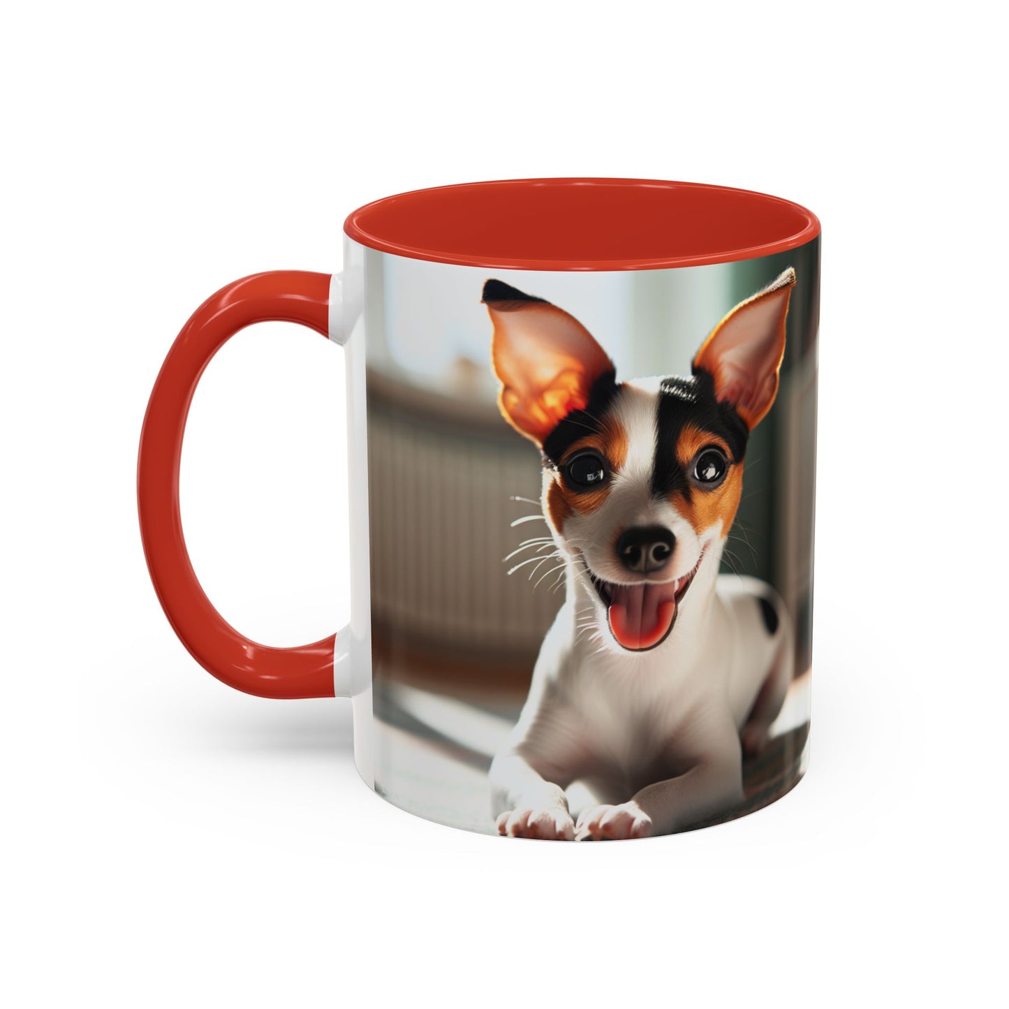 Toy Fox Terrier Accent Coffee Mug - Perfect Gift for Dog Lovers