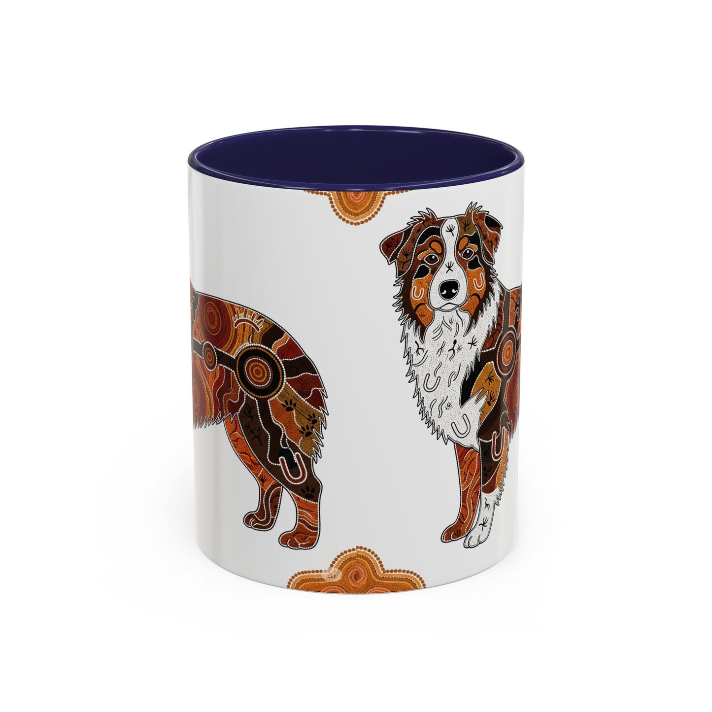 Australian Shepherd Accent Coffee Mug - Perfect Gift for Dog Lovers