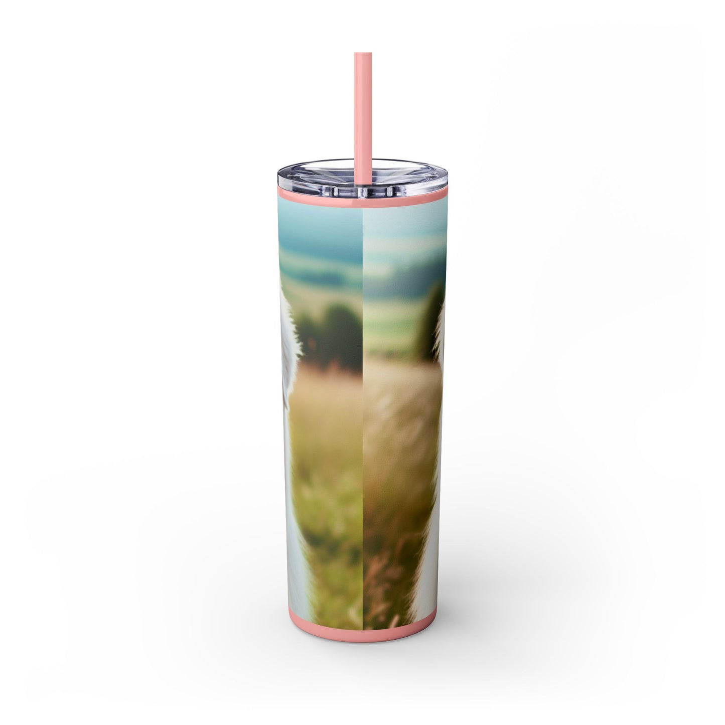 Great Pyrenees Tumbler with Straw, 20oz