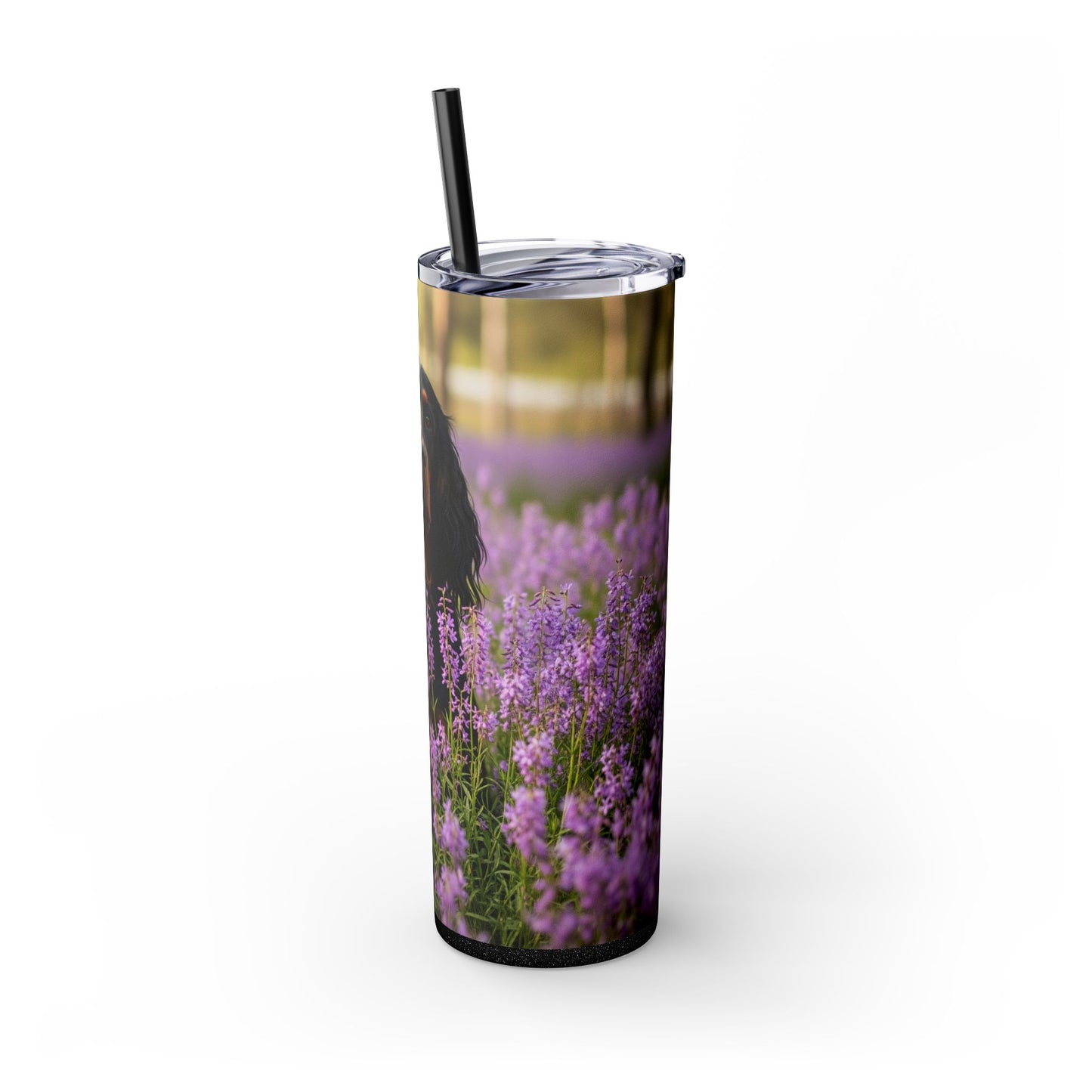 Gordon Setter Tumbler with Straw, 20oz