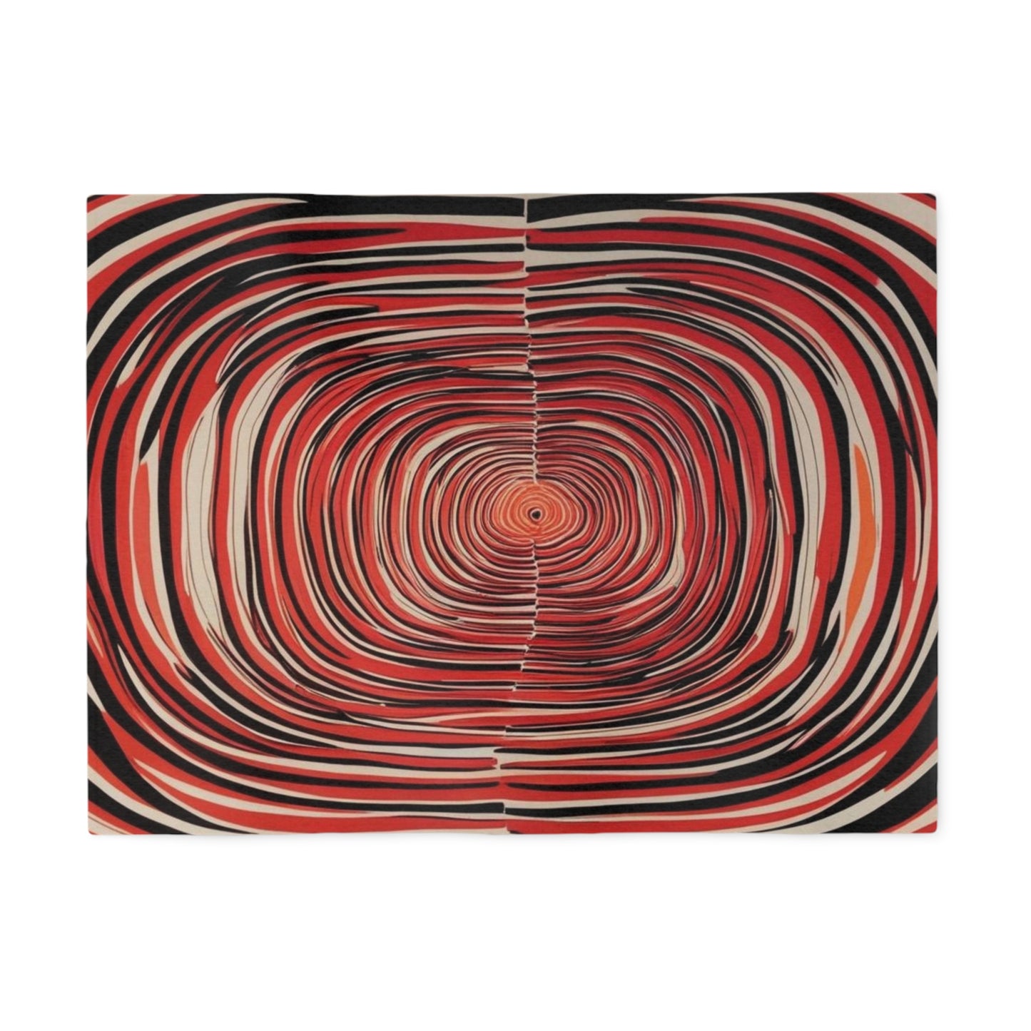 Optical Illusion Sweatshirt Blanket