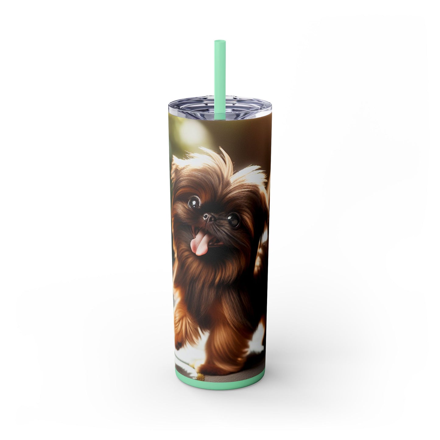 Silky Brussels Tumbler with Straw, 20oz