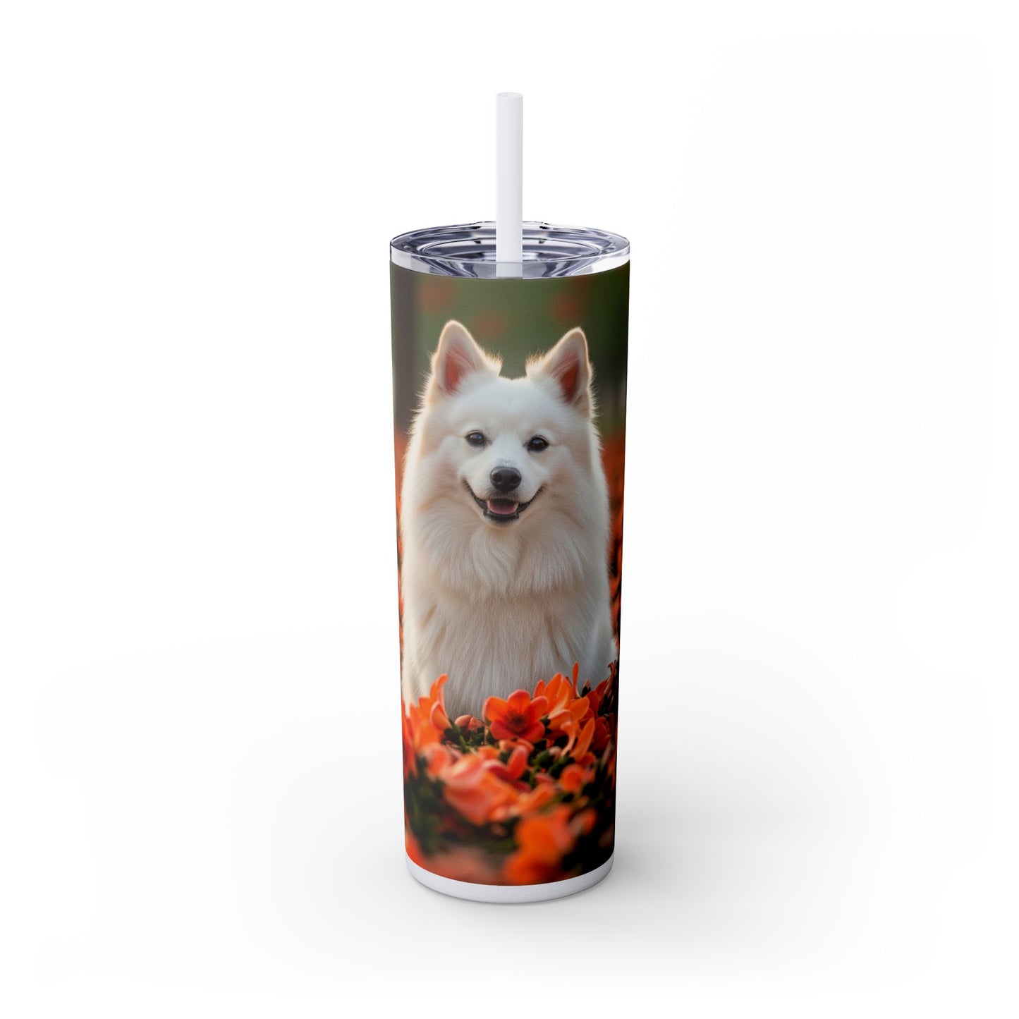 Indian Spitz Tumbler with Straw, 20oz