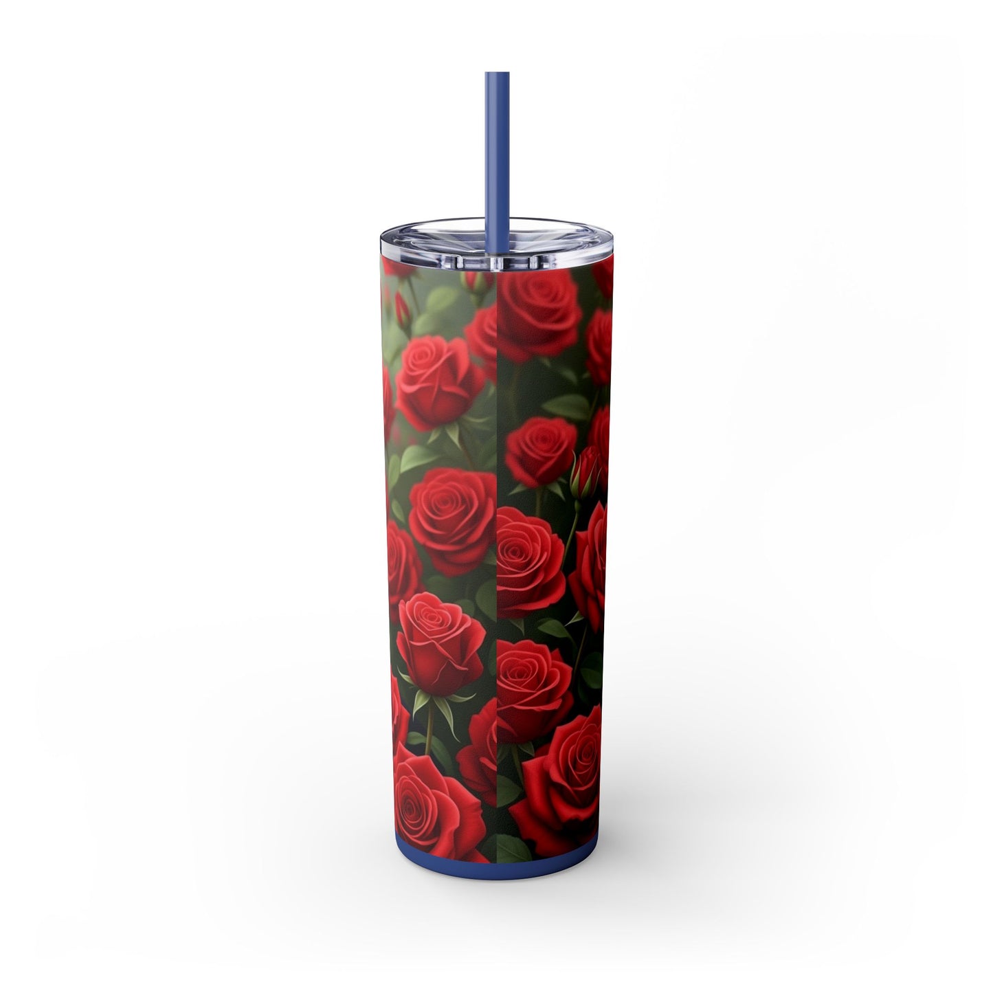 Manchester Terrier Skinny Tumbler with Straw, 20oz