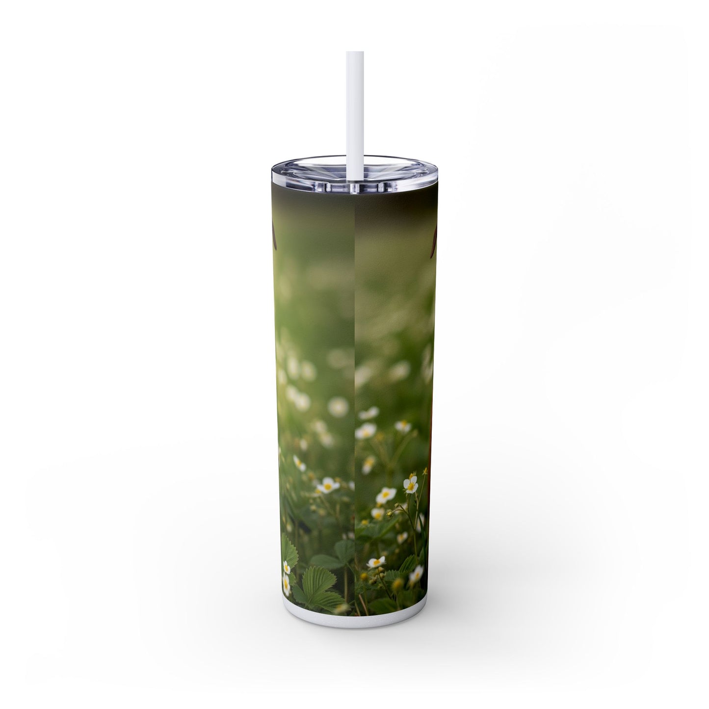 Staffordshire Bull Terrier Tumbler with Straw, 20oz