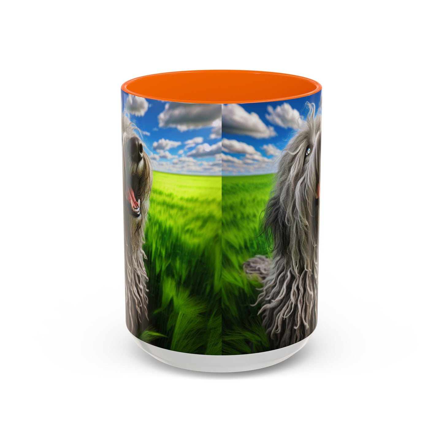 Bergamasco Shepherd Dog Accent Coffee Mug - Perfect Gift for Dog Lovers