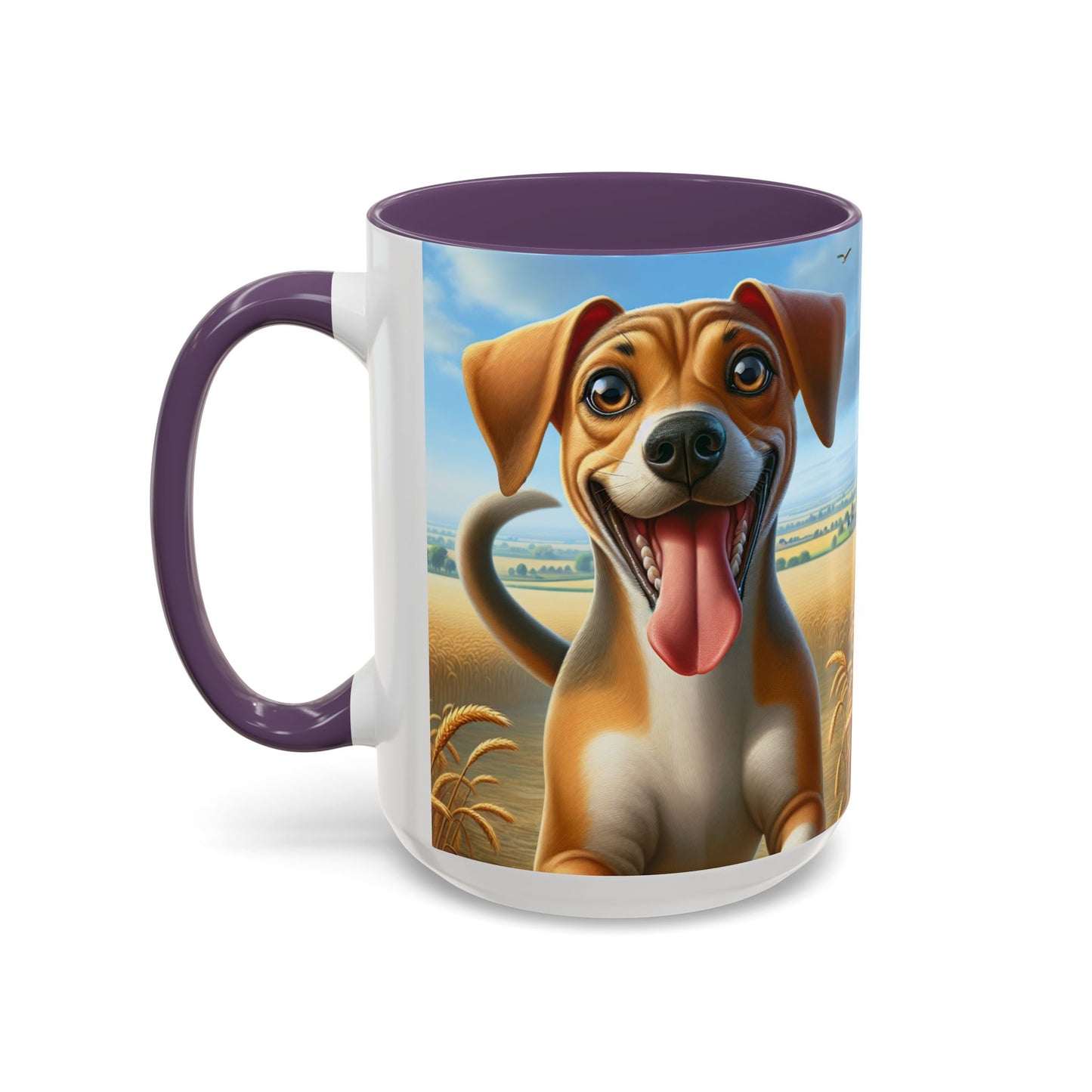 Banjara Hound Accent Coffee Mug - Perfect Gift for Dog Lovers