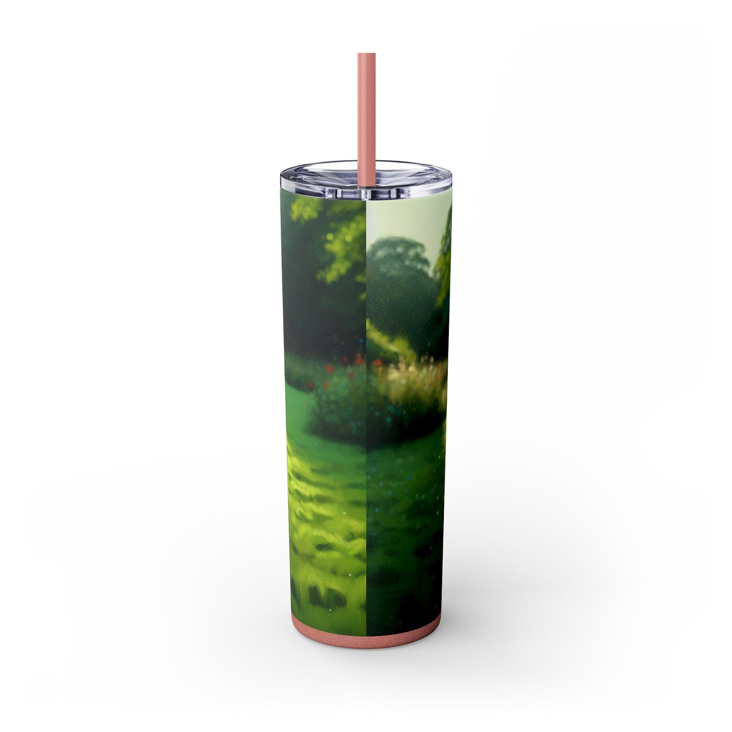 Irish Wolfhound Tumbler with Straw, 20oz