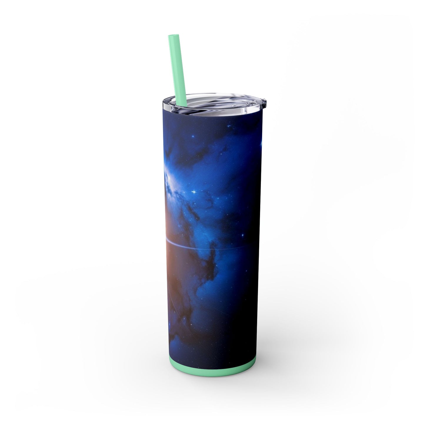 North Star Skinny Tumbler with Straw, 20oz