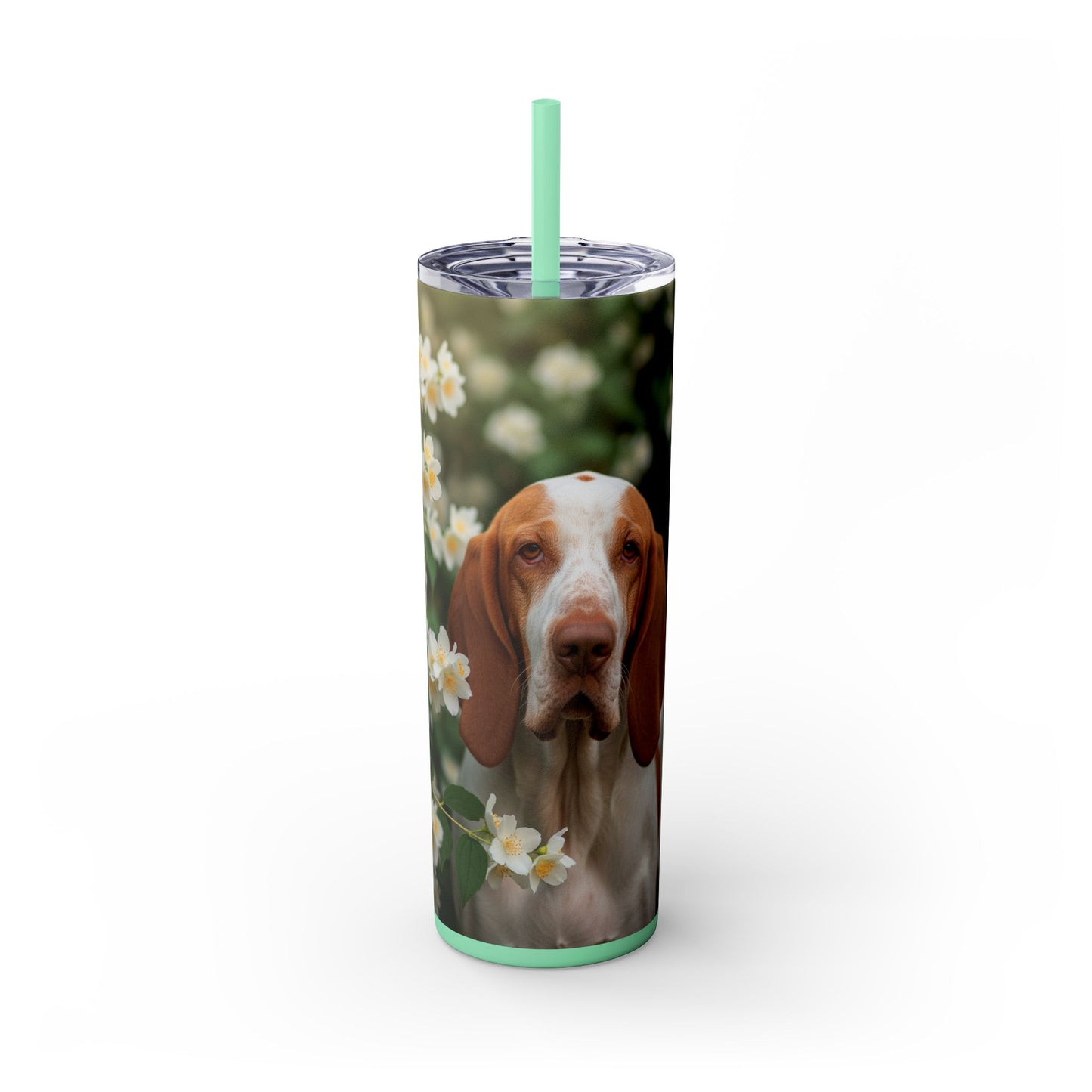 Bracco Italiano Tumbler with Straw, 20oz