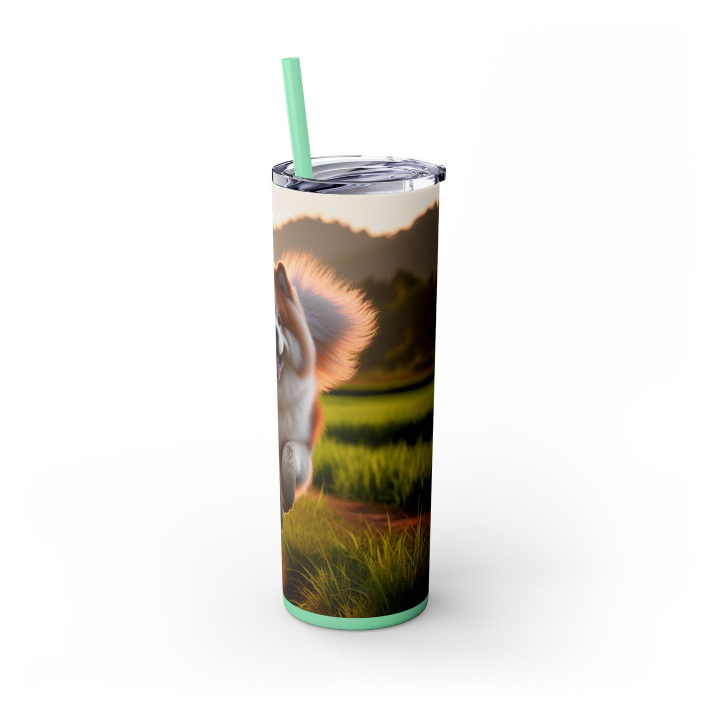 Thai Bangkaew Tumbler with Straw, 20oz