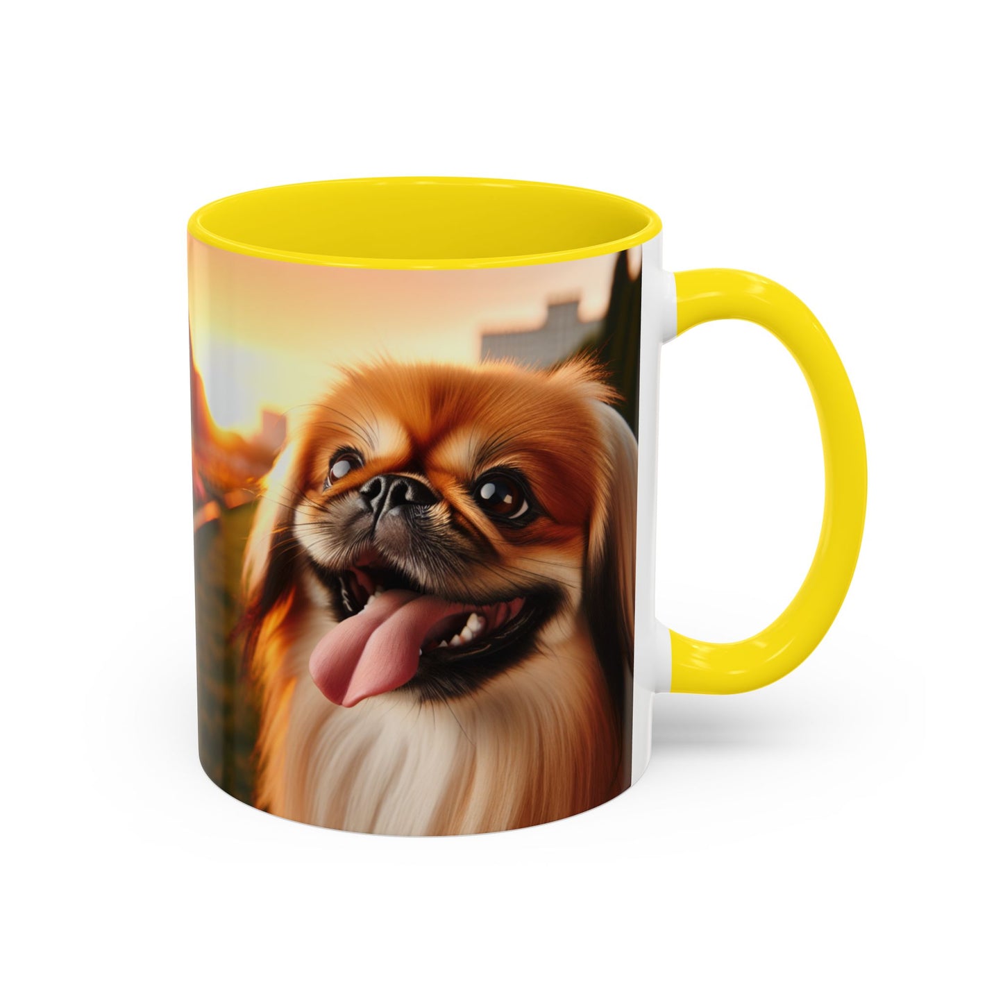 Pekingese Accent Coffee Mug - Perfect Gift for Dog Lovers