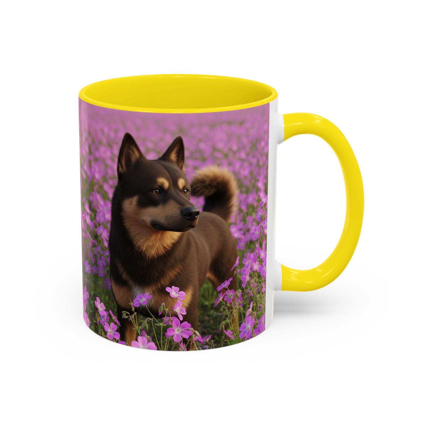 Cadabomb Okami Accent Coffee Mug - Perfect Gift for Dog Lovers