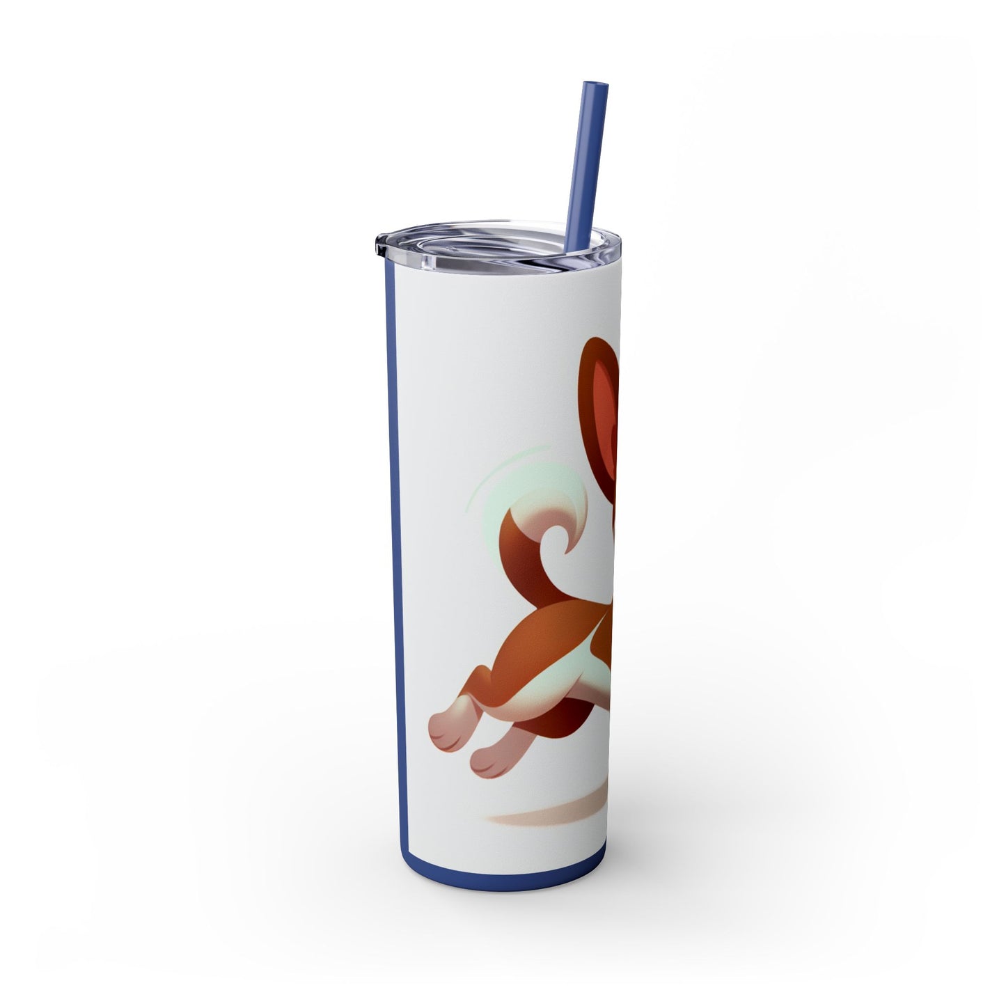 Basenji Tumbler with Straw, 20oz
