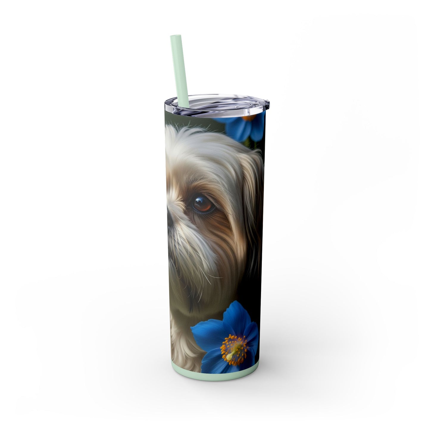 Lhasalier Tumbler with Straw, 20oz