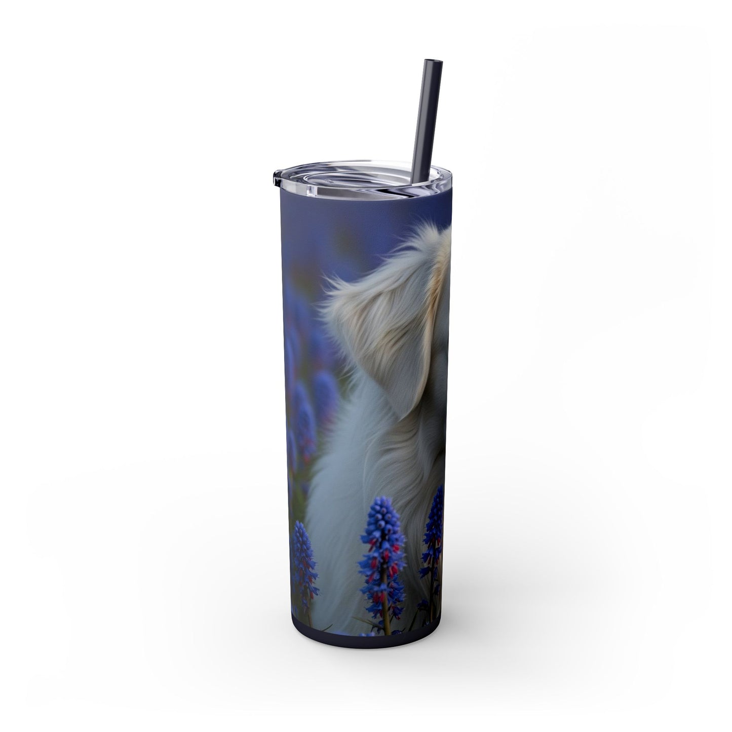 Portuguese Sheepdog Tumbler with Straw, 20oz