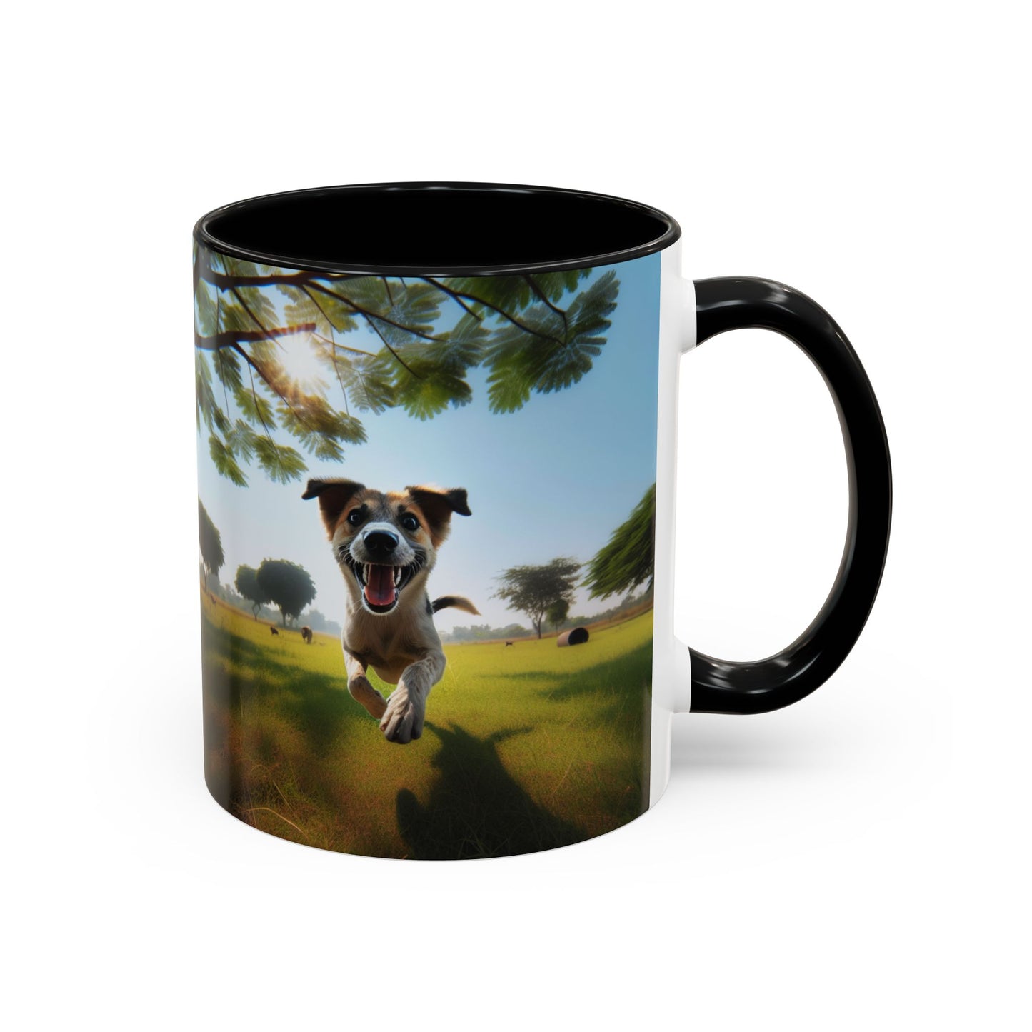 Indian Pariah Dog Accent Coffee Mug - Perfect Gift for Dog Lovers