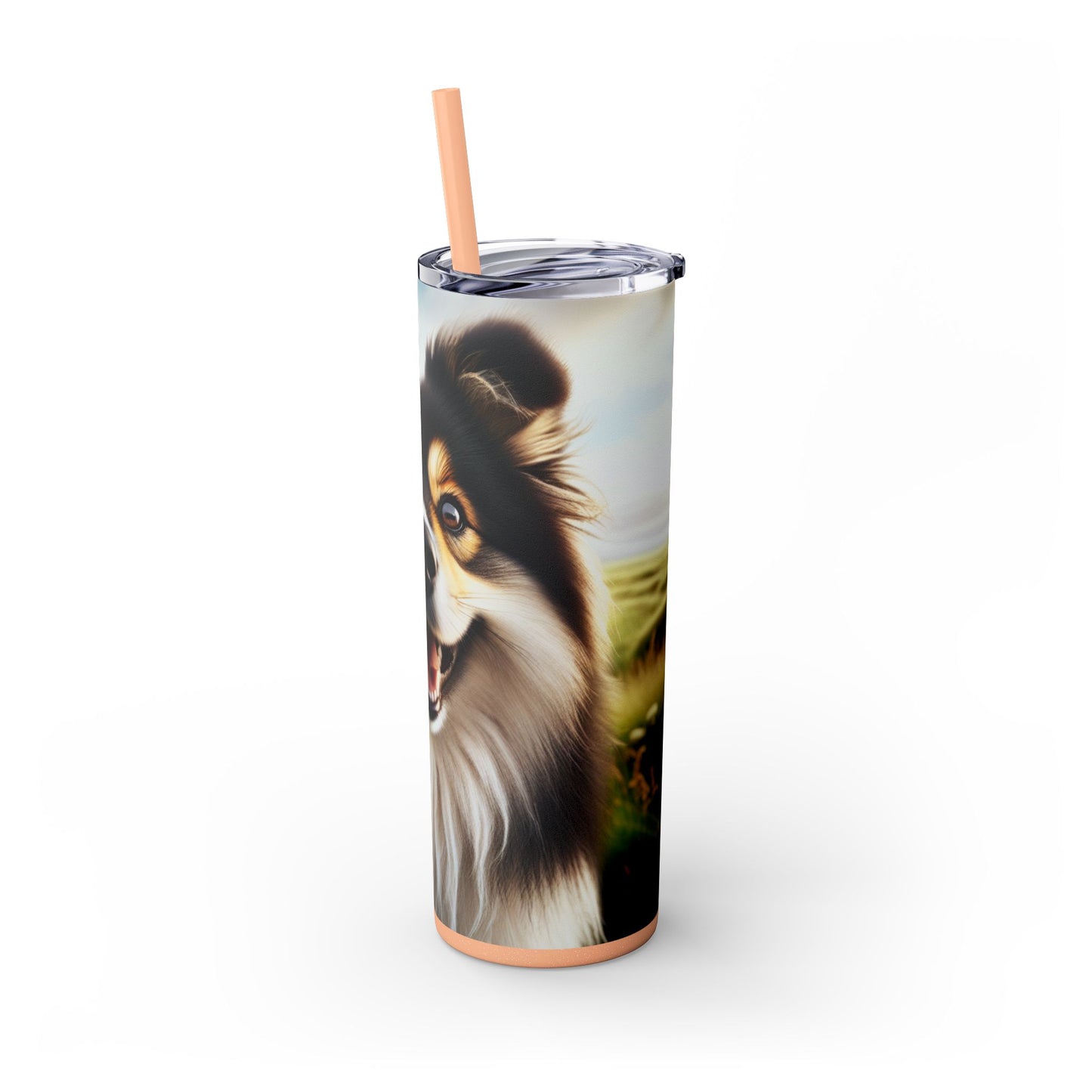 Icelandic Sheepdog Tumbler with Straw, 20oz