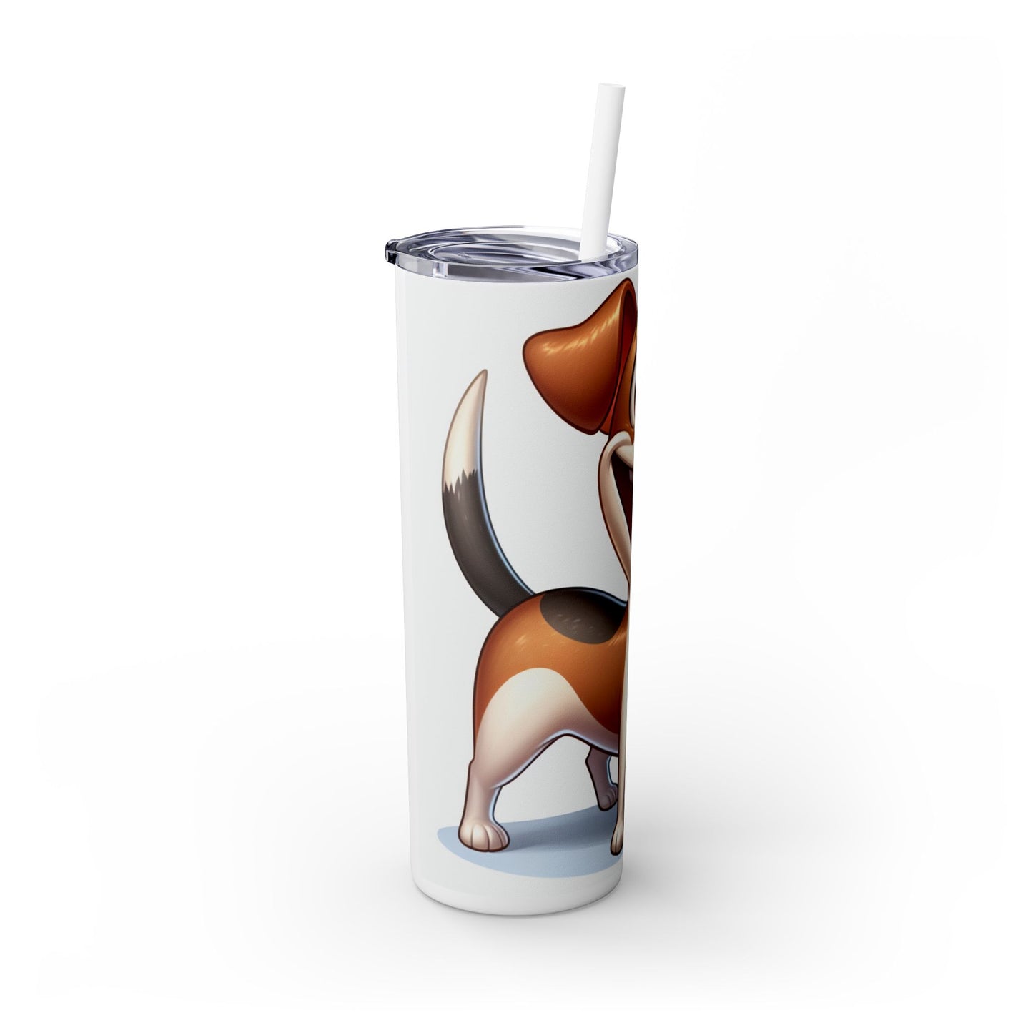 Teddy Roosevelt Terrier Tumbler with Straw, 20oz