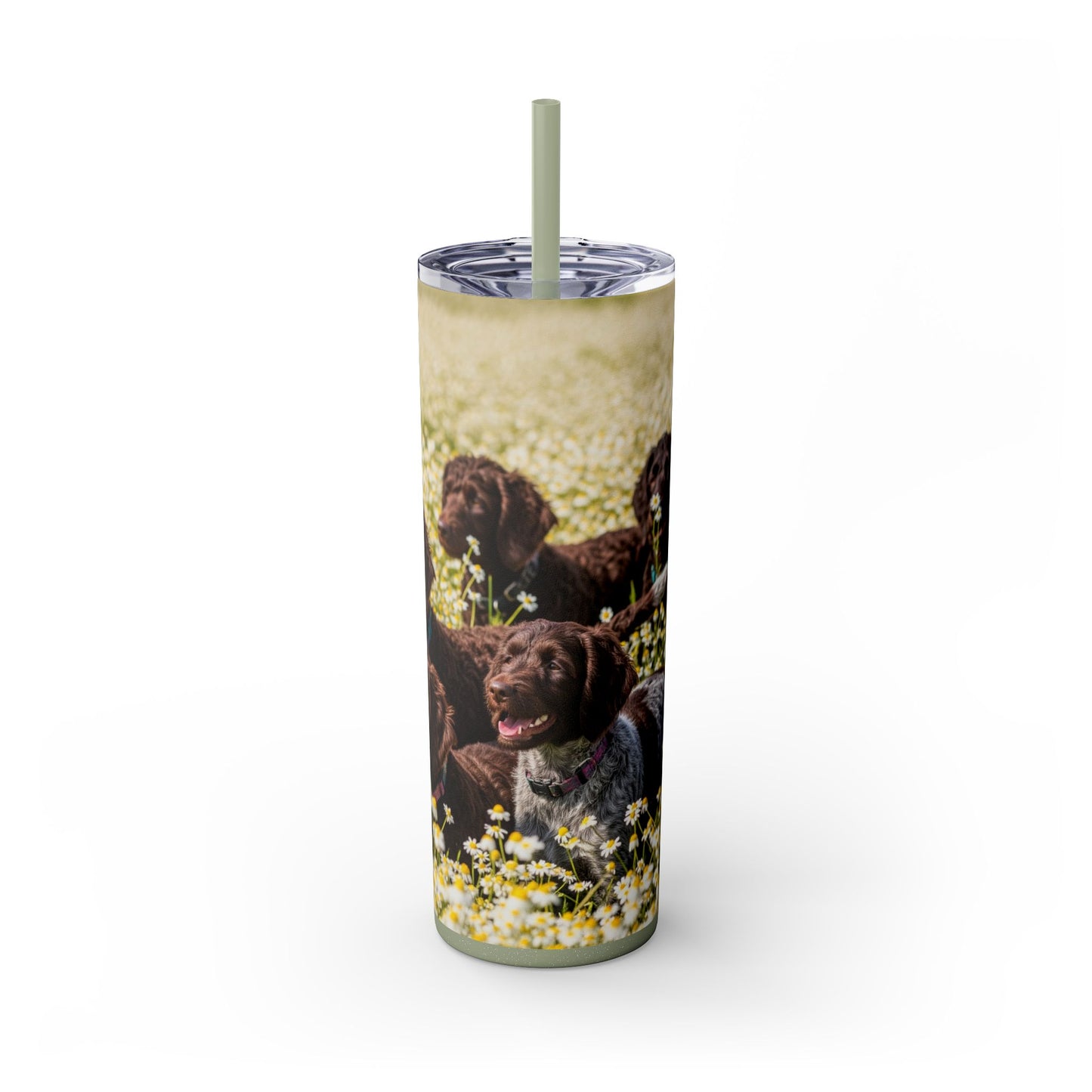 Pudelpointer Tumbler with Straw, 20oz