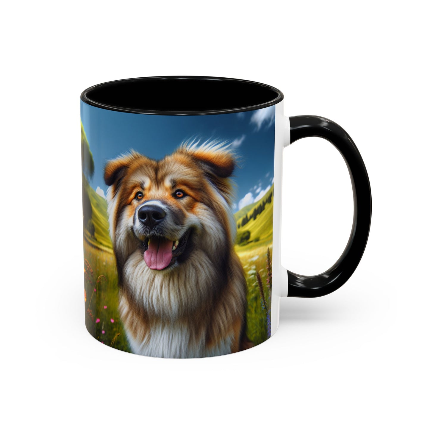 Bakharwal Accent Coffee Mug - Perfect Gift for Dog Lovers